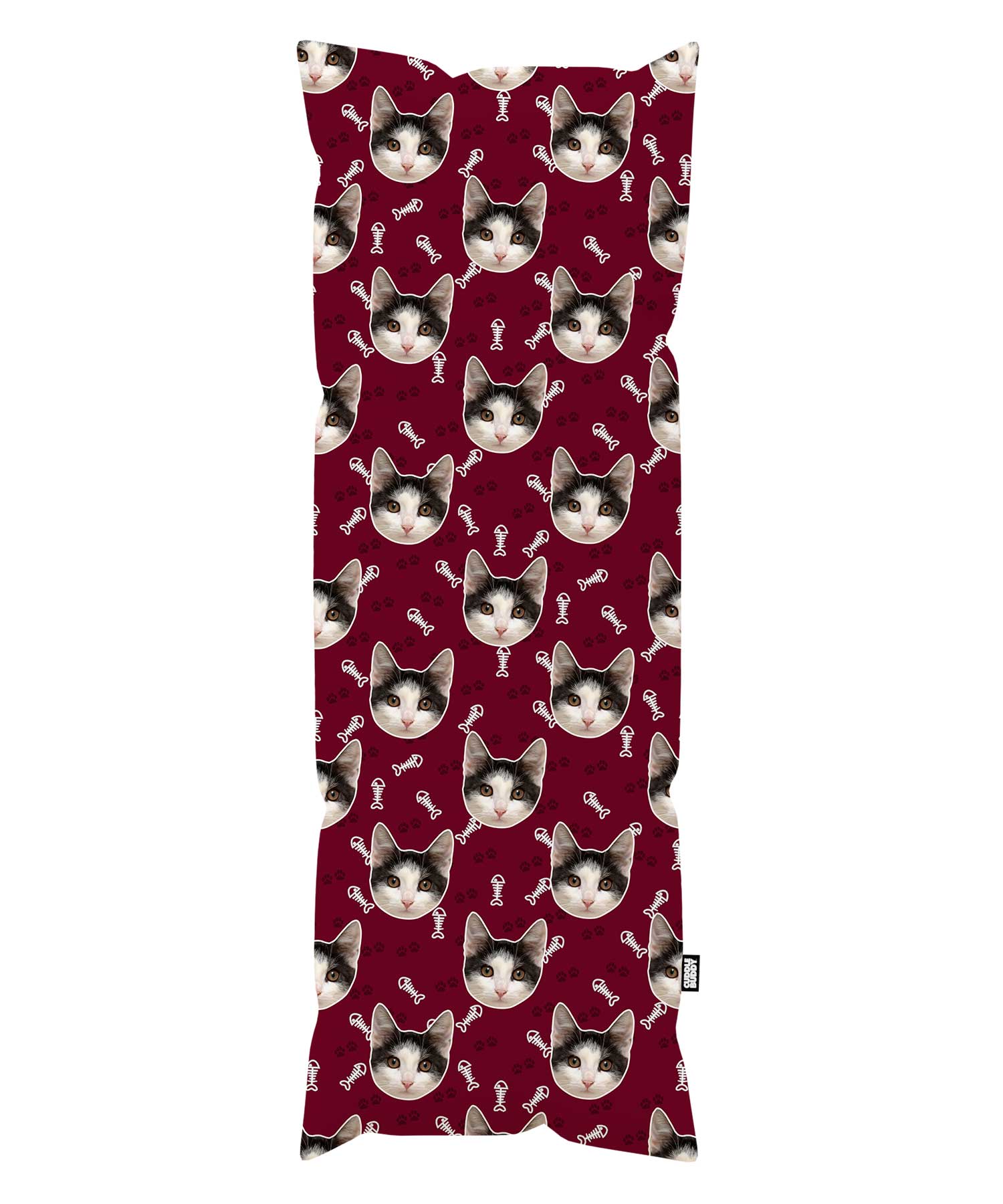 Cat Face Cuddle Buddy Body Pillow