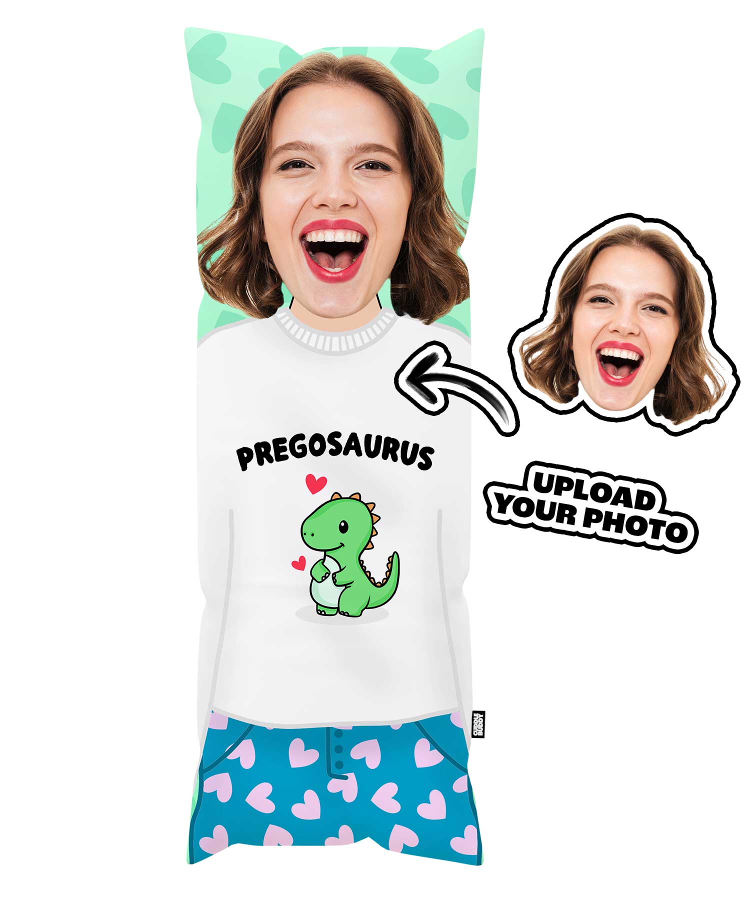 Pillow with custom photo