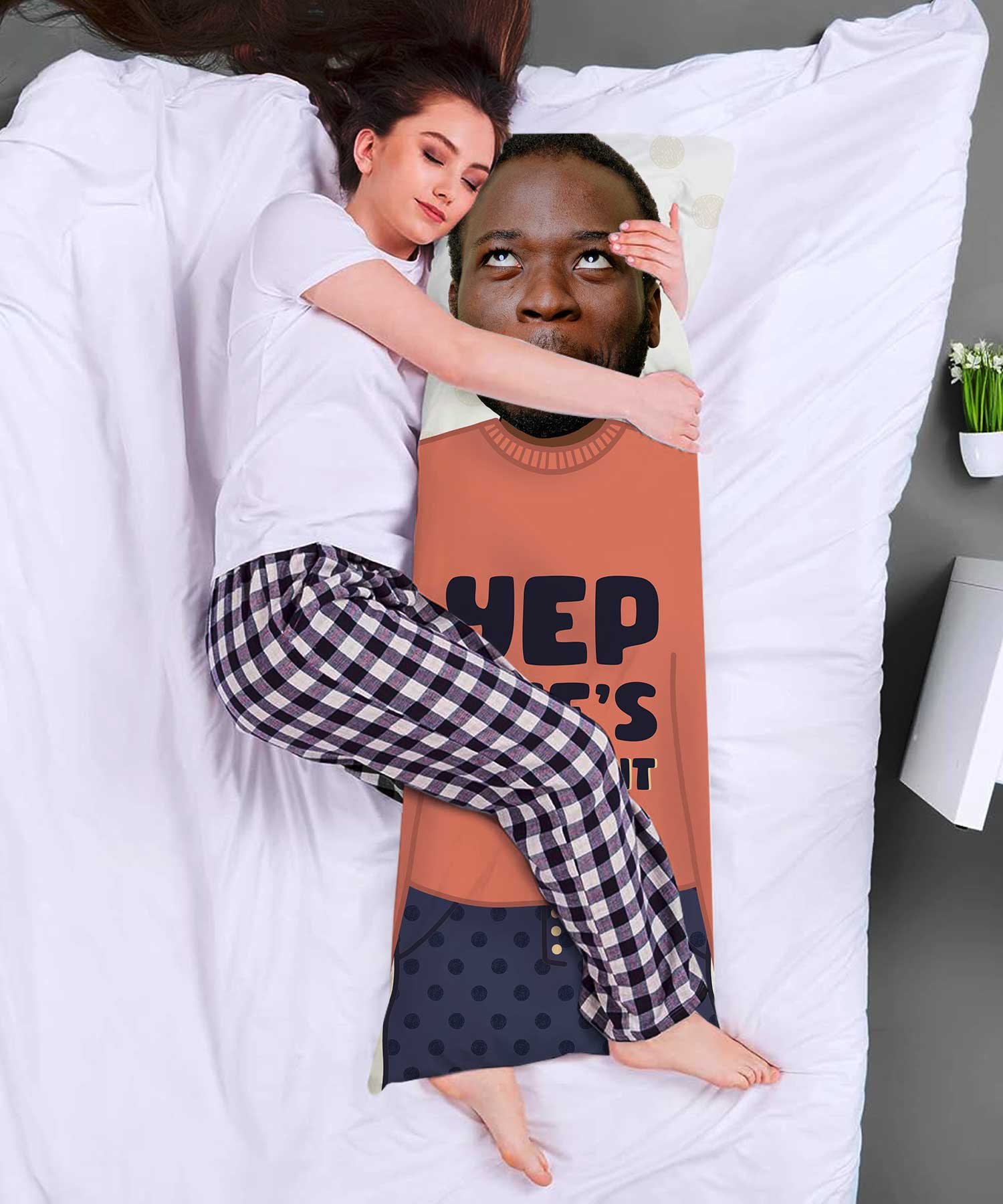 Custom pillow with picture