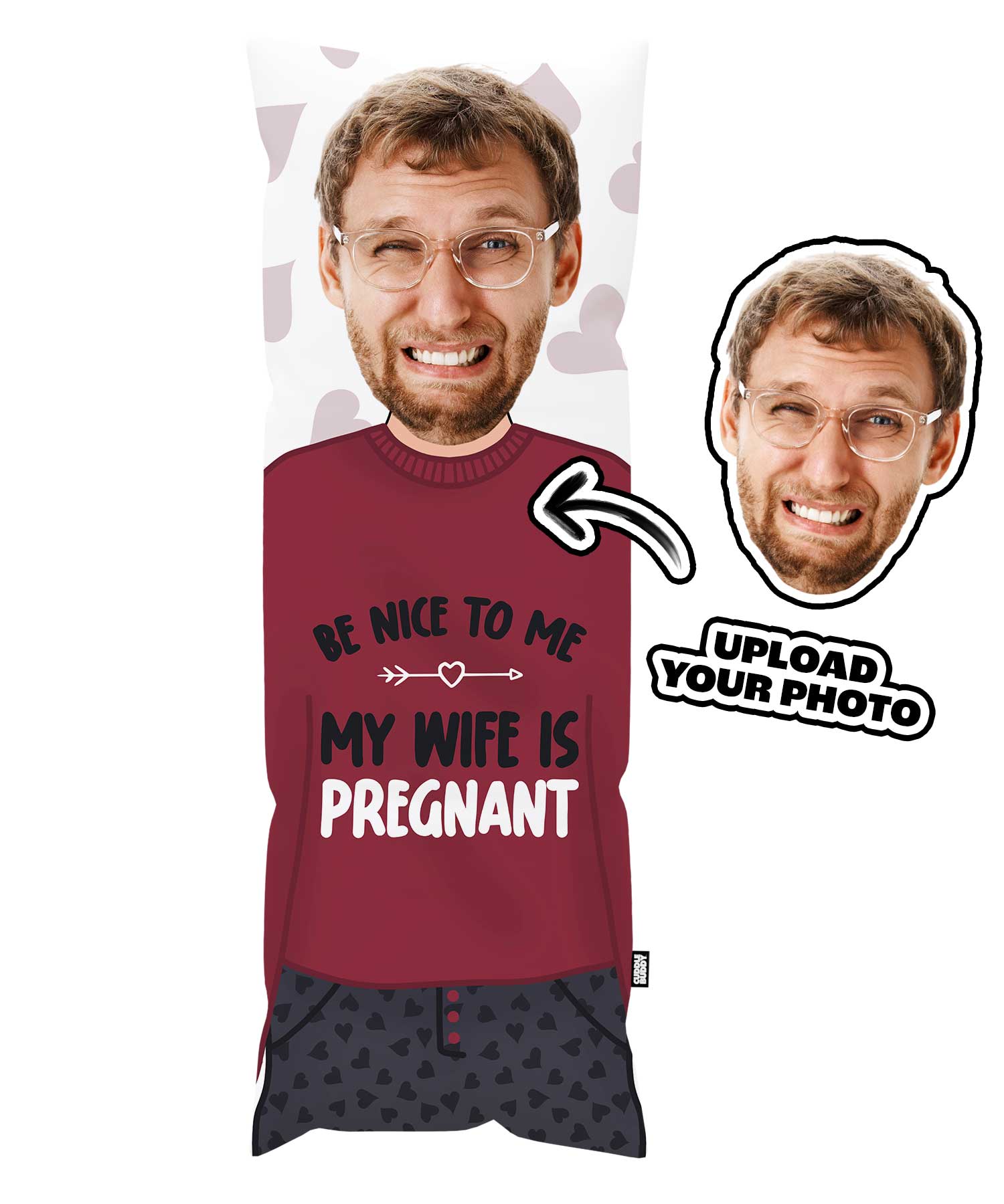 Custom body pillow