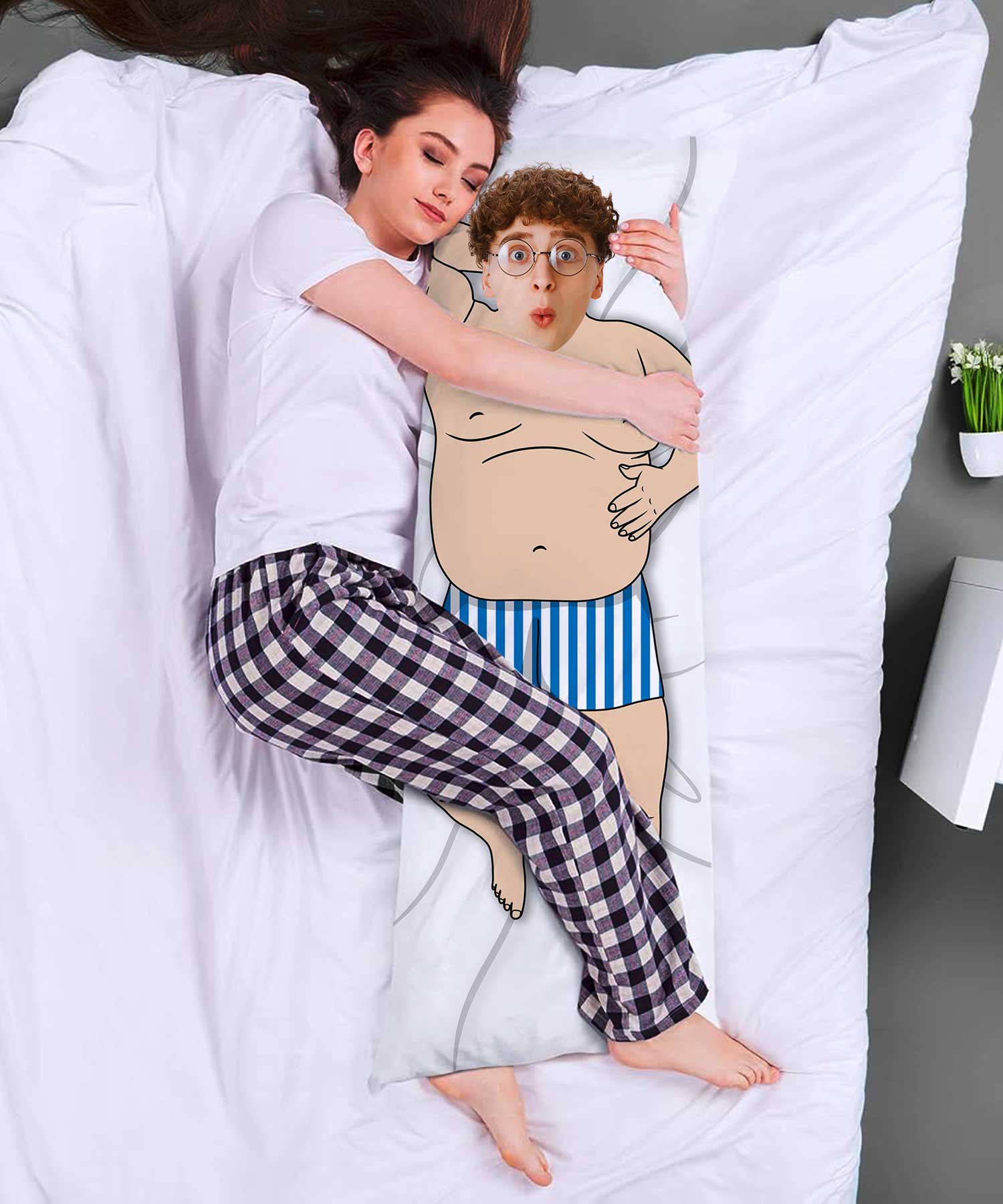 Pillow with custom photo