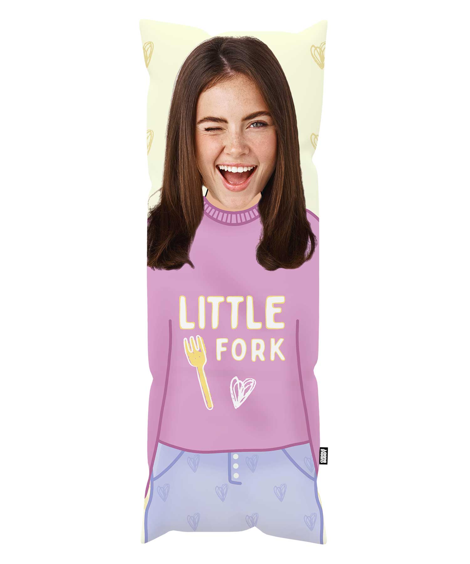 Little Fork Cuddle Buddy Body Pillow Custom Pillow Little fork cuddle buddy body pillow custom pillow