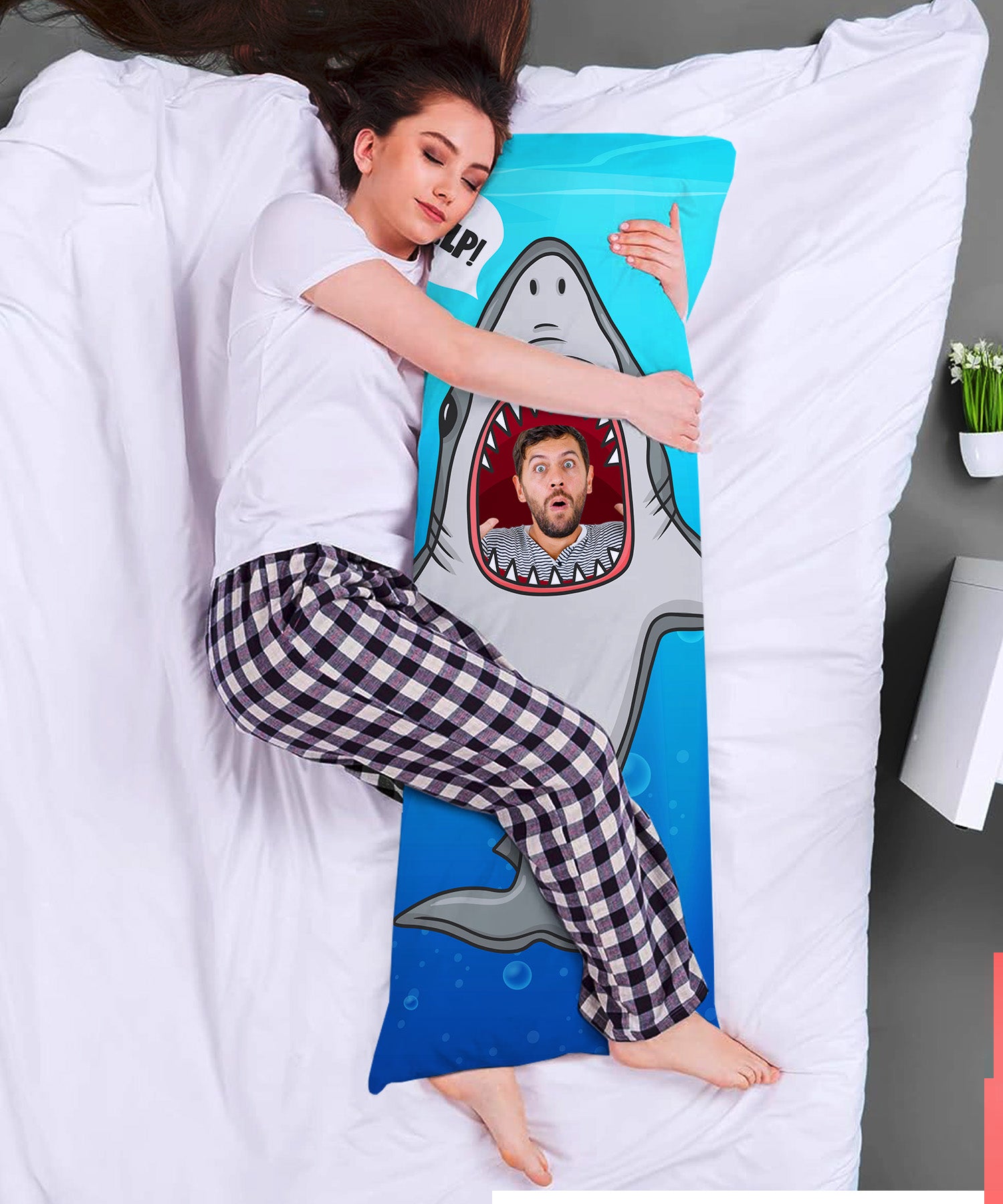 Customised pillow with photo