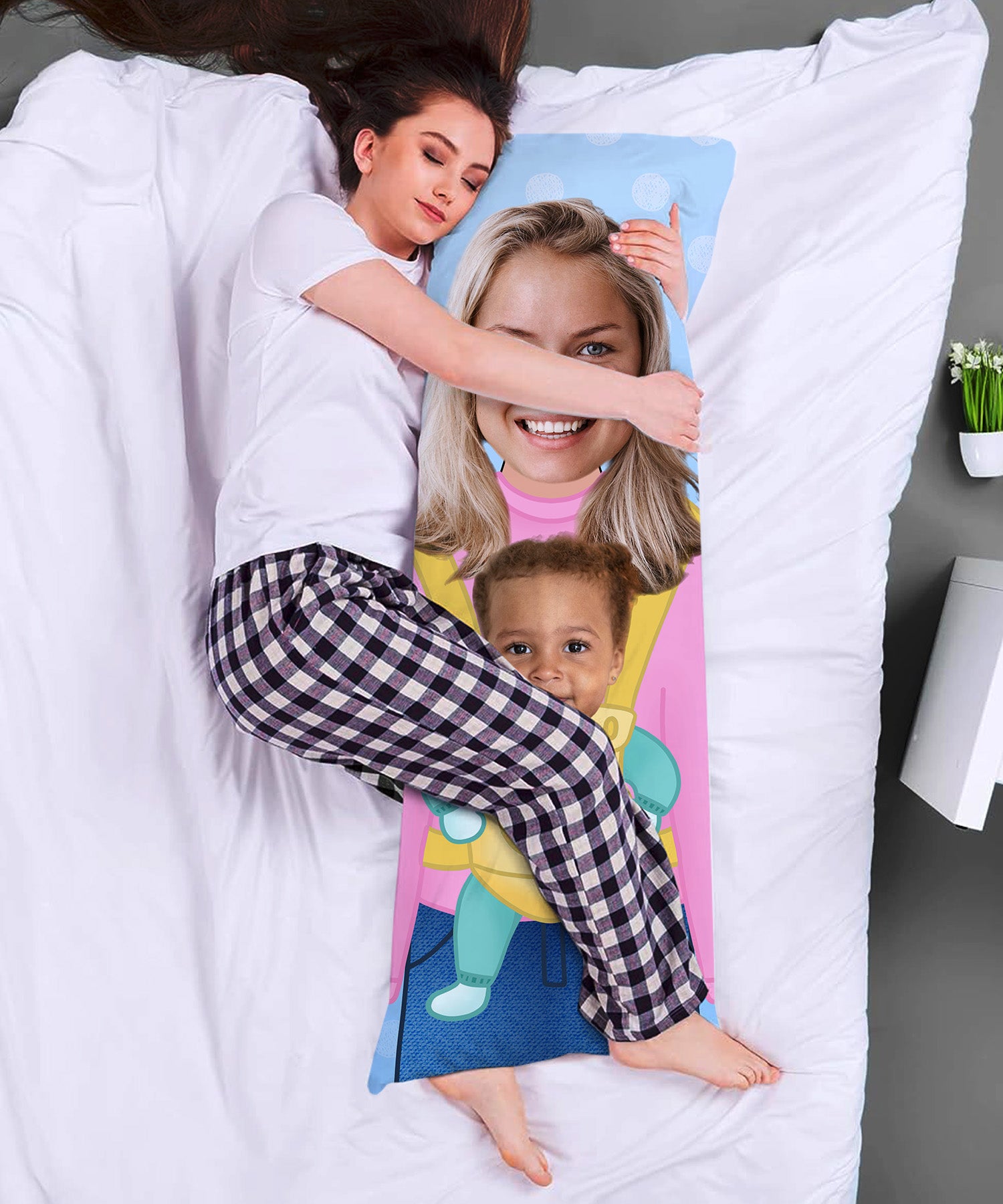 Pillow with custom photo