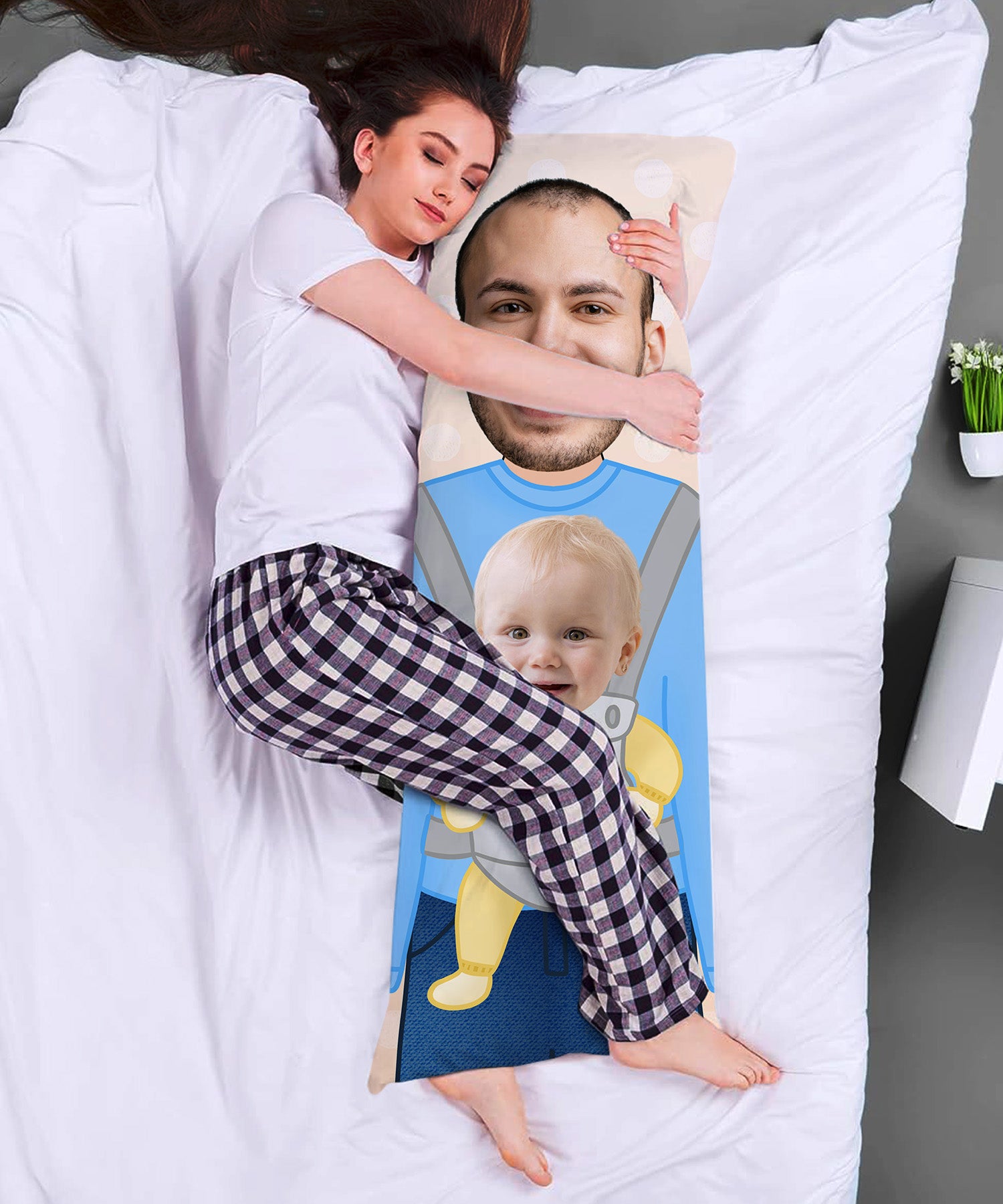 Custom pillow with picture
