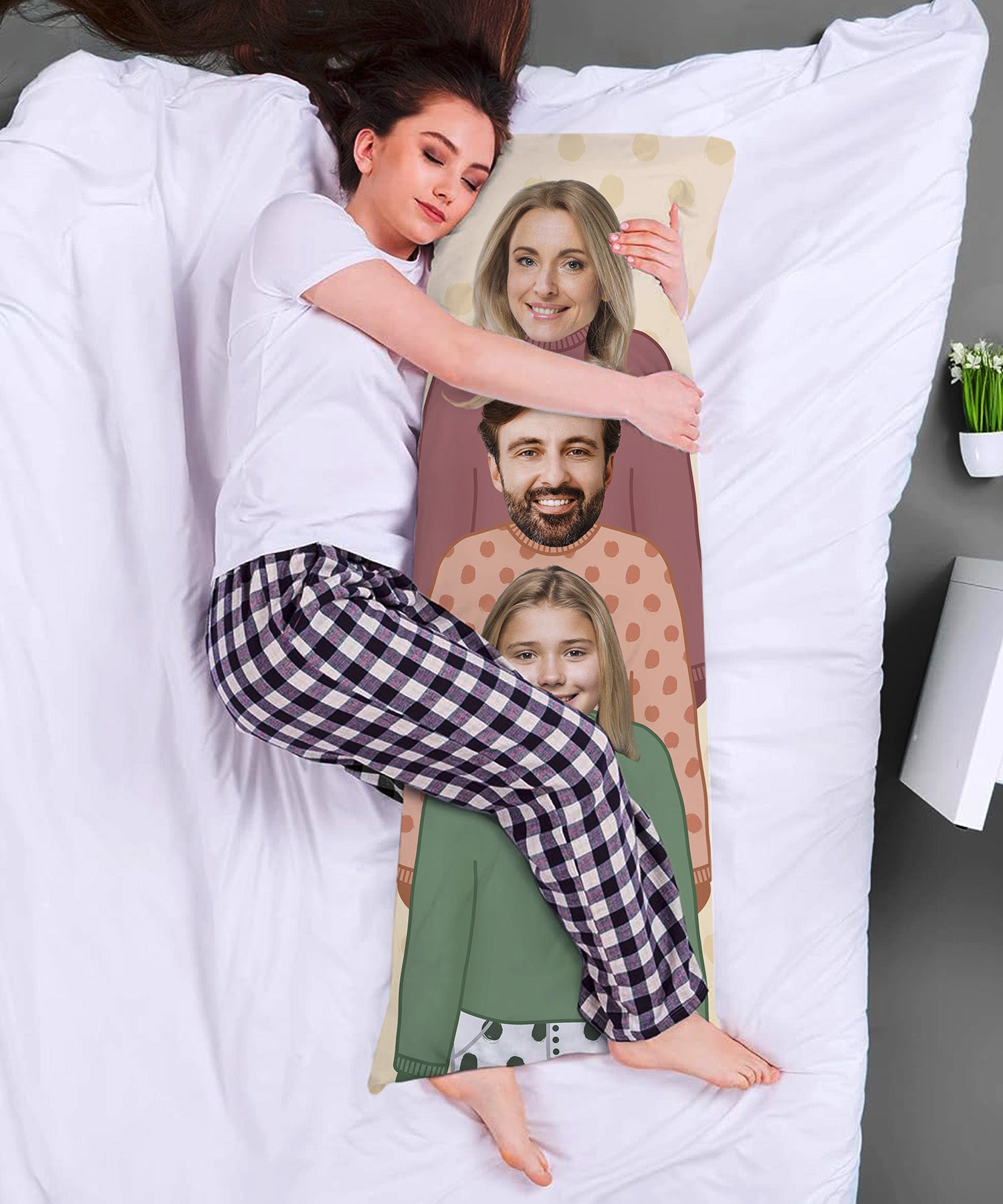 Pillow for hugging