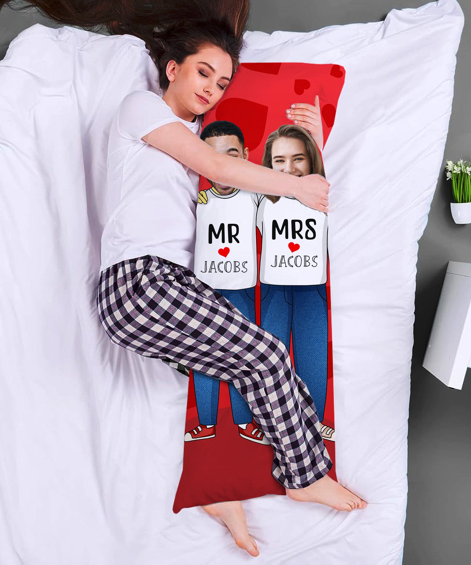 Custom picture body pillow