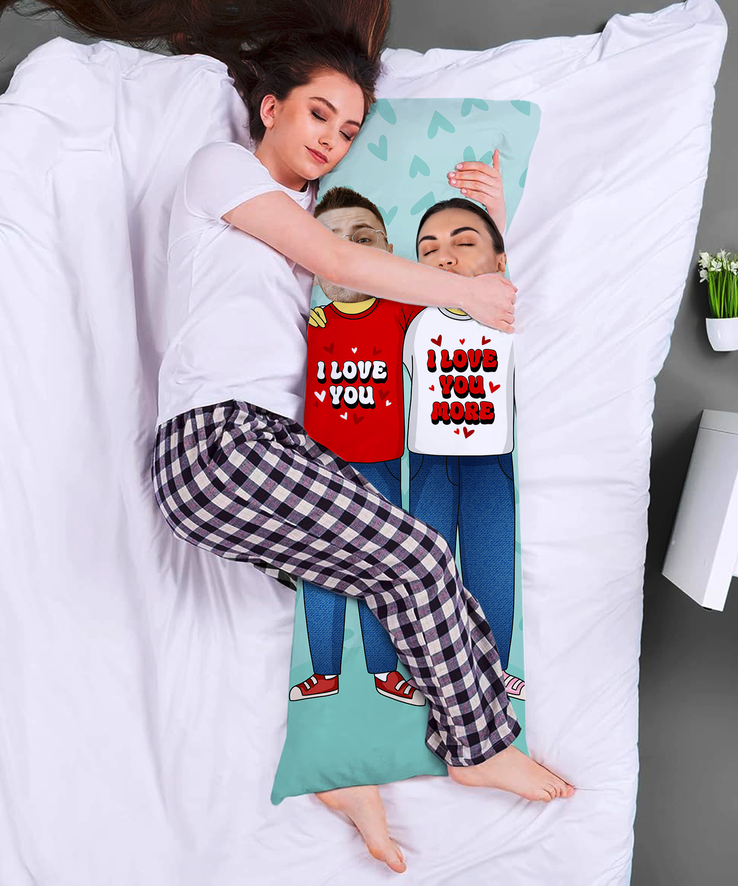 Cushions with faces