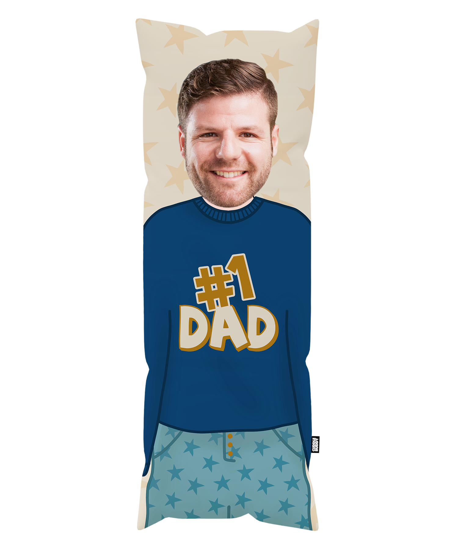 #1 Dad Cuddle Buddy Body Pillow