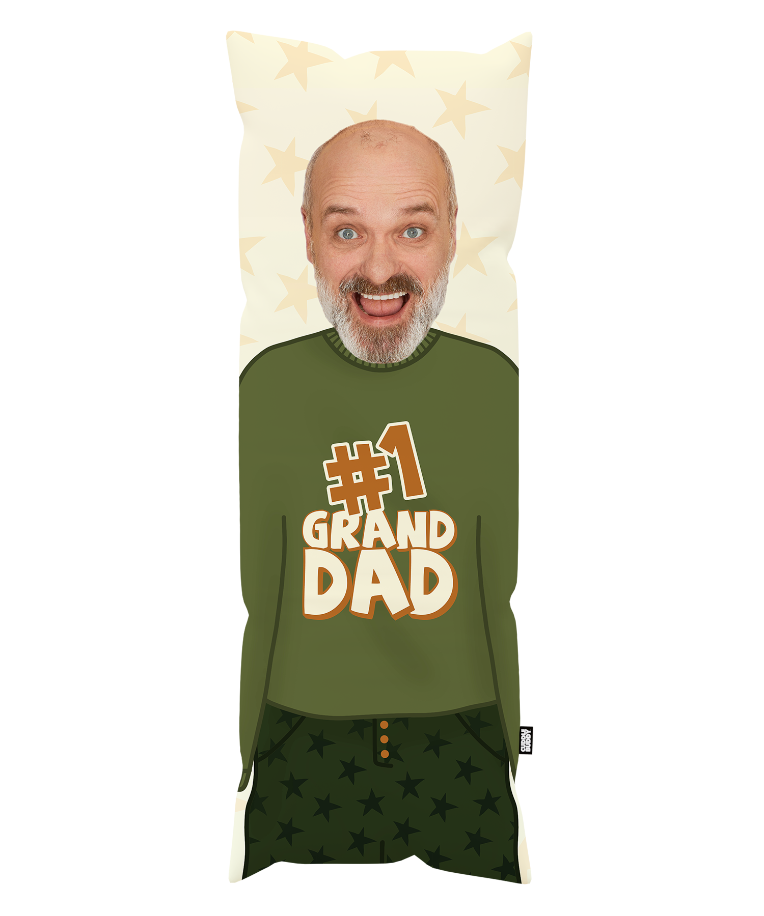 #1 Granddad Cuddle Buddy Body Pillow