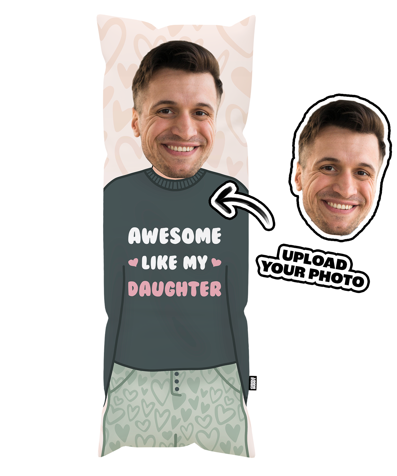 personalised body pillow