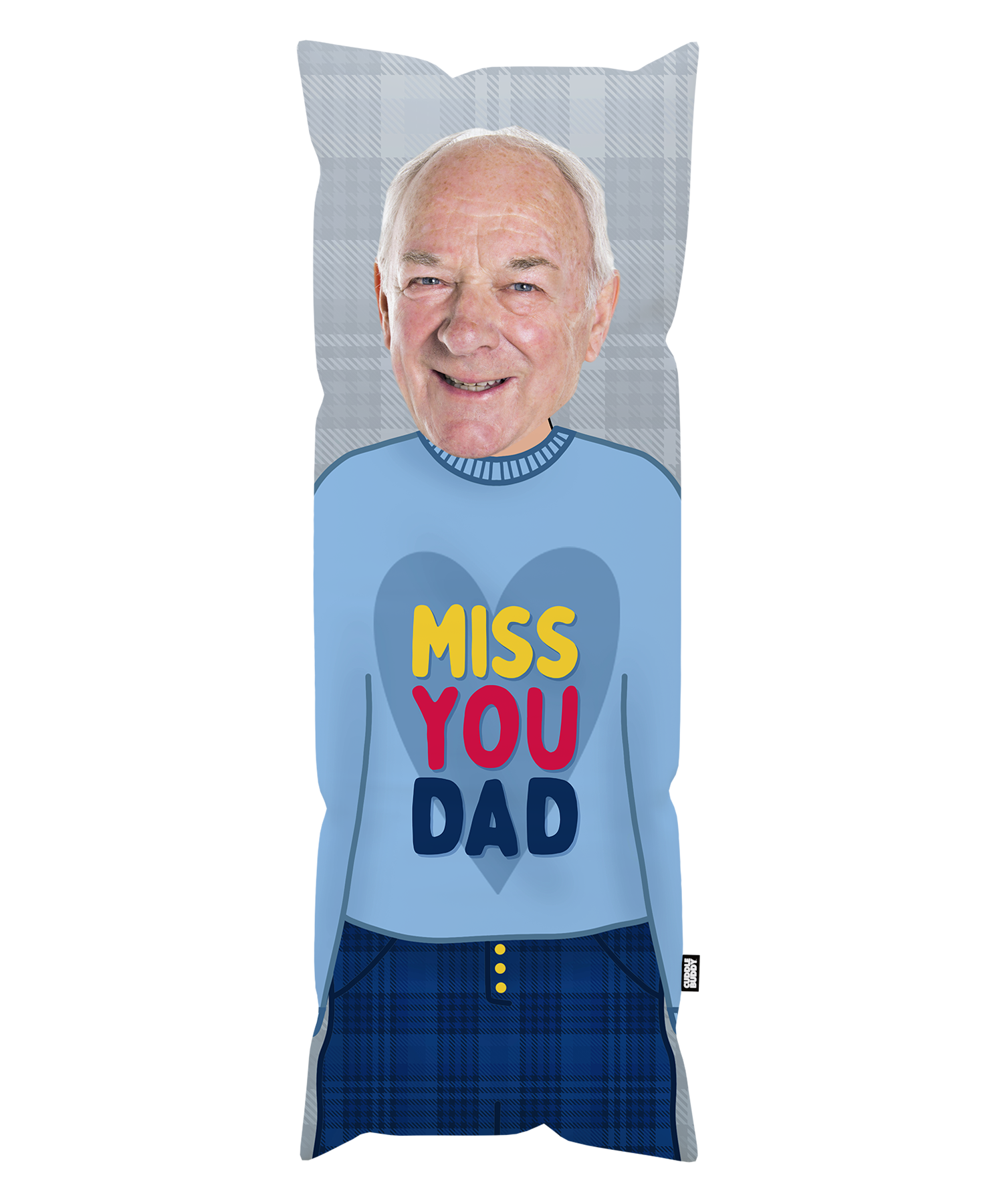 Miss You Dad Cuddle Buddy Body Pillow