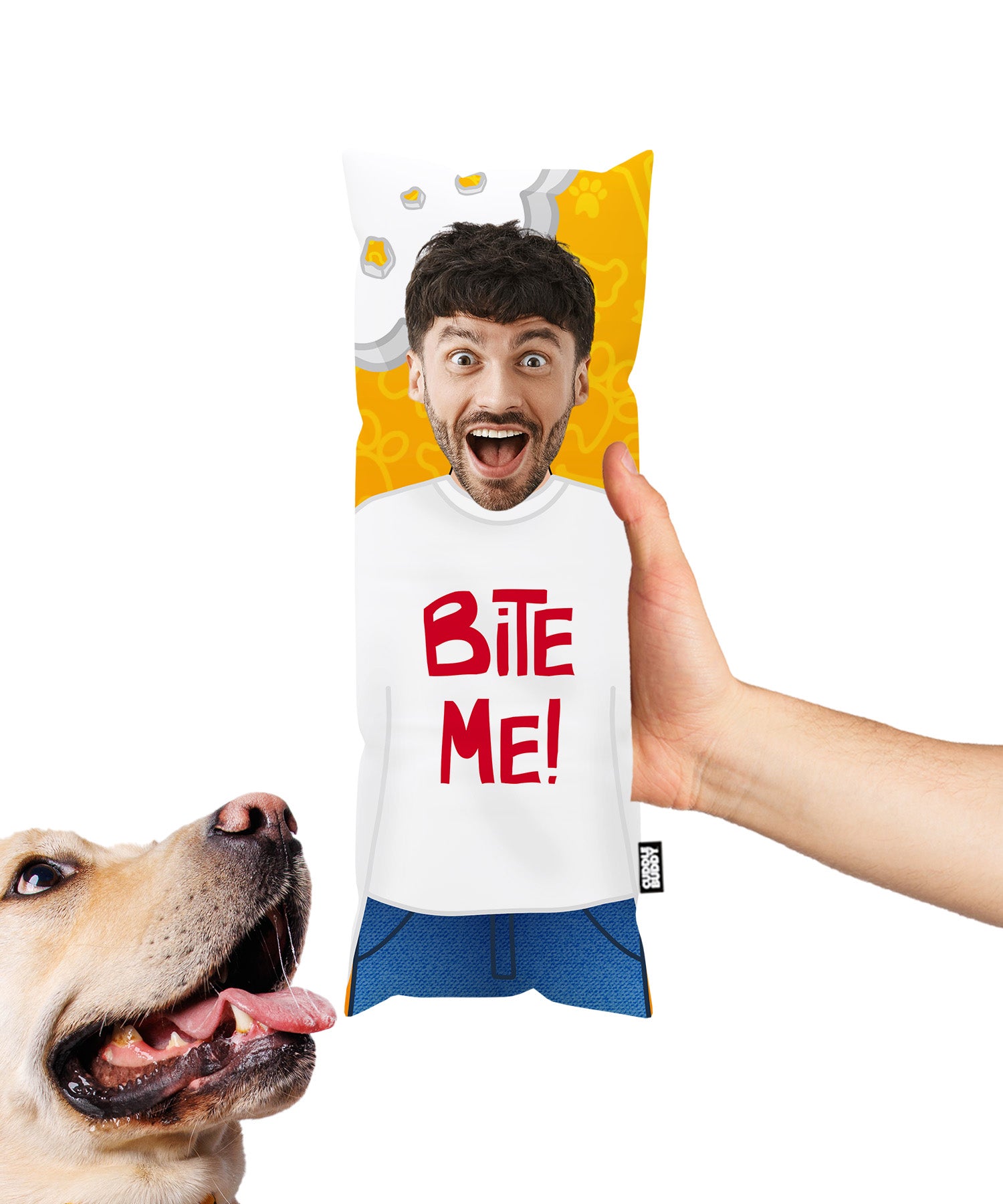 Pet photo on pillow