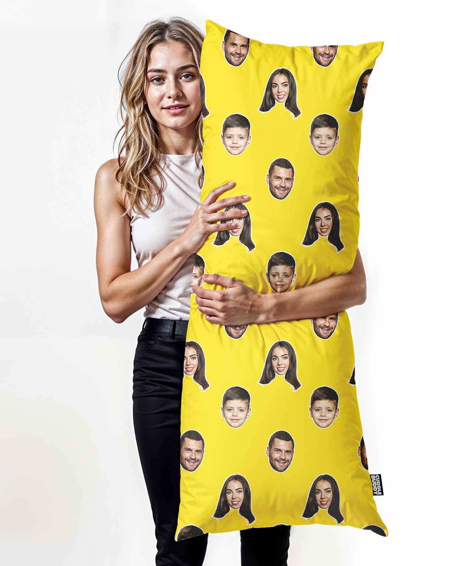 Family Face Cuddle Buddy Body Pillow