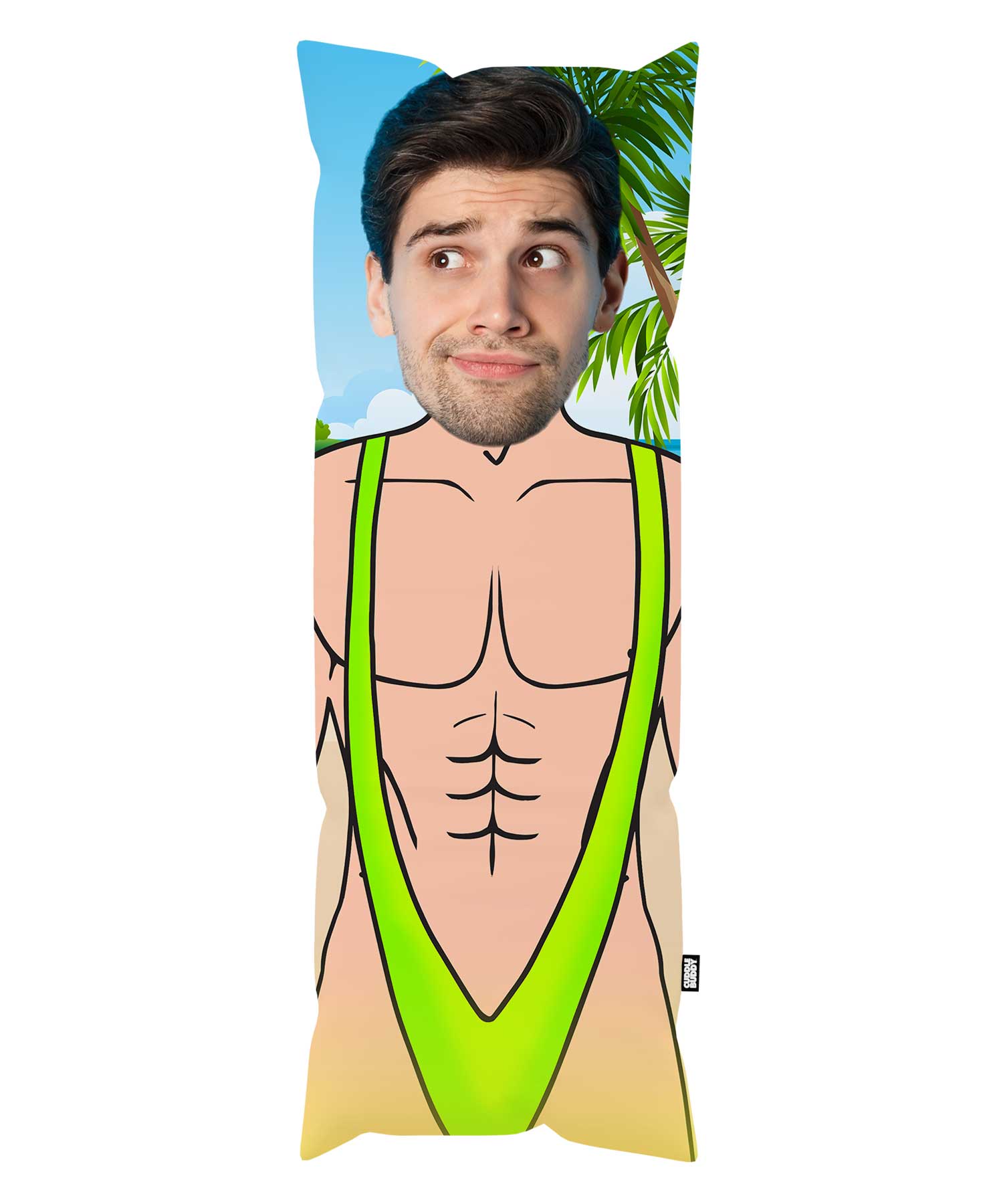 Mankini Cuddle Buddy Custom Body Pillow