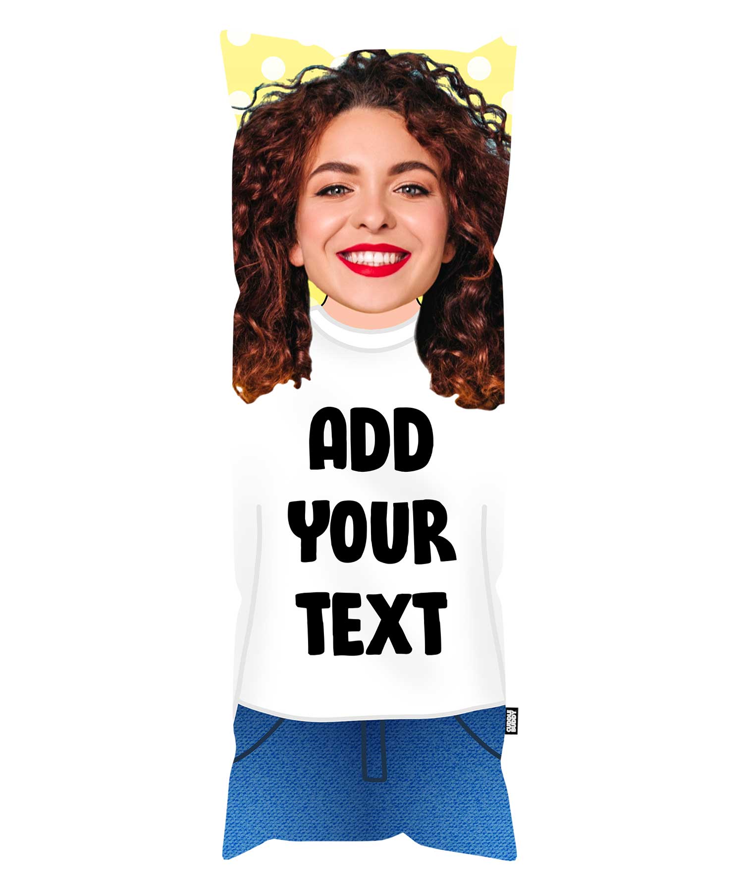 Your Text Cuddle Buddy Body Pillow