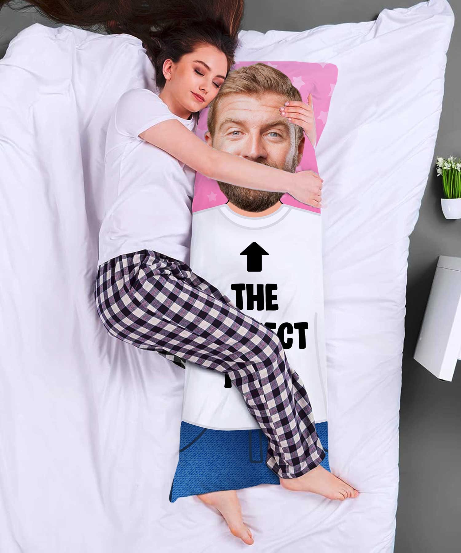 Sleeping Big Hug Pillow The Perfect Man Cuddle Buddy Custom Body