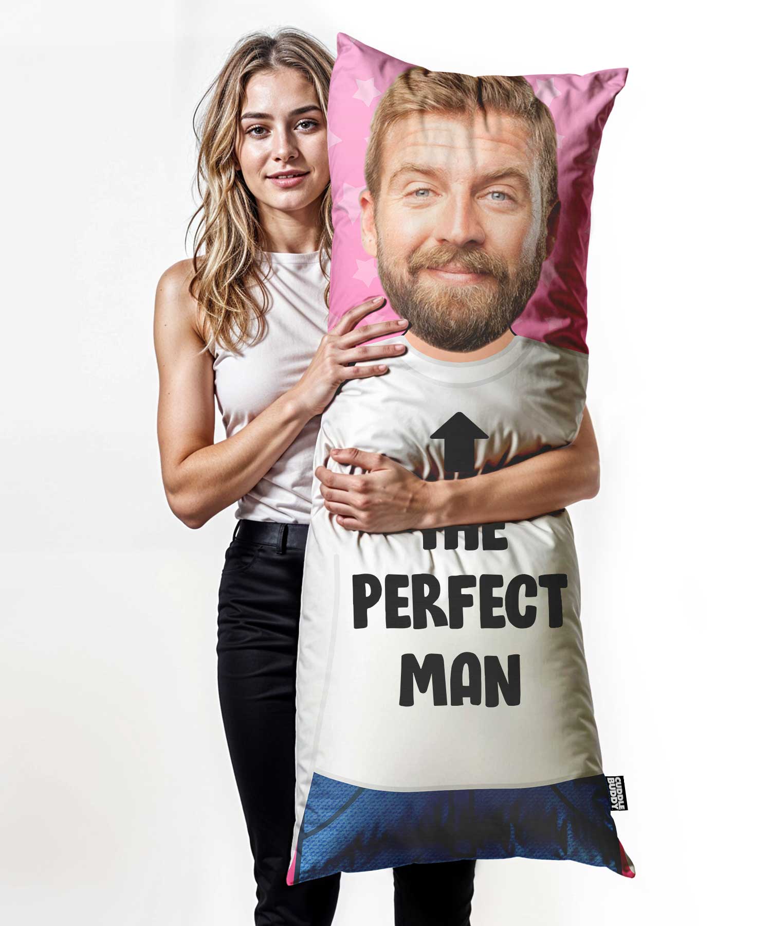 The Perfect Man Cuddle Buddy Body Pillow