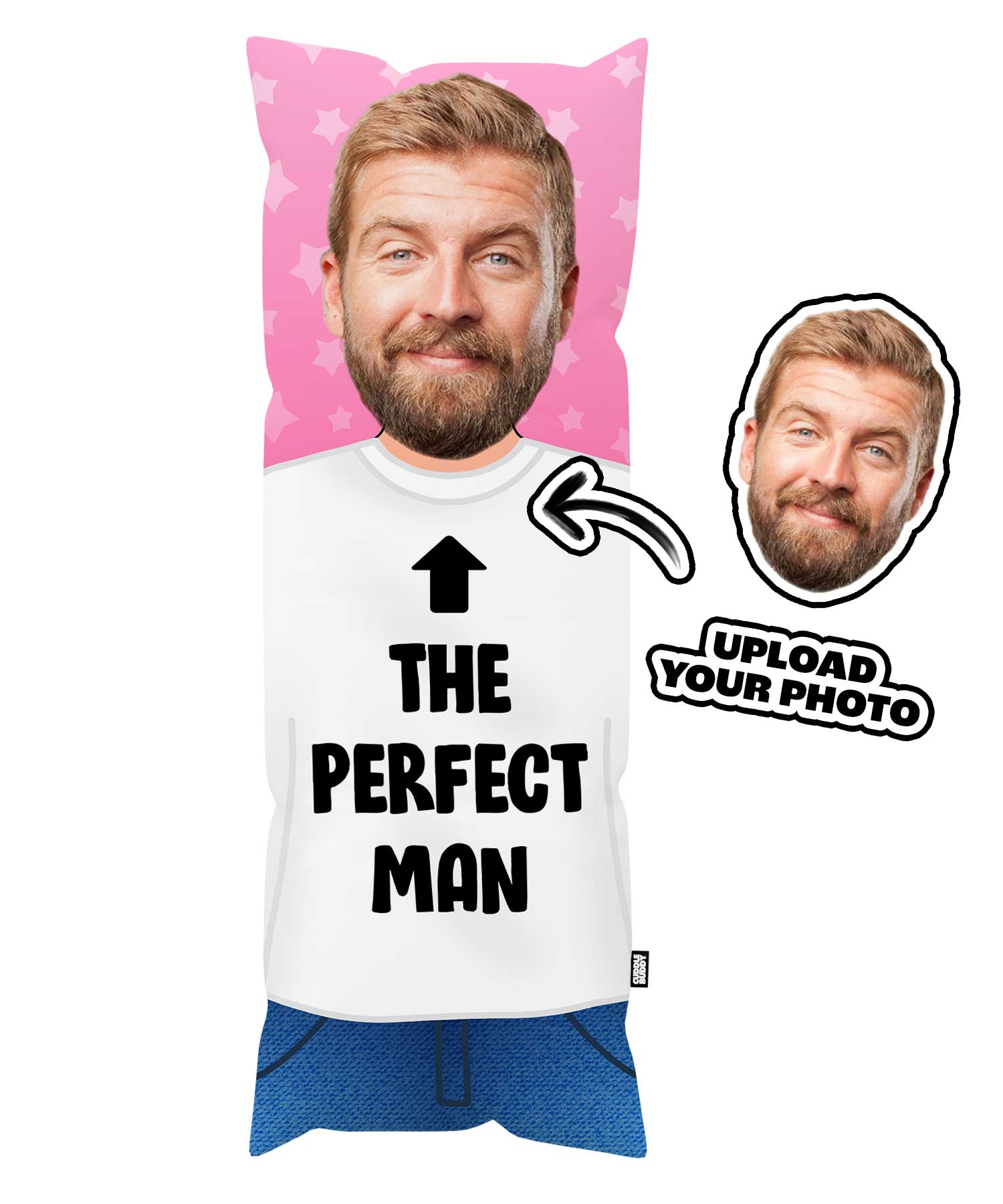 The Perfect Man Buddy - Custom Body Pillow