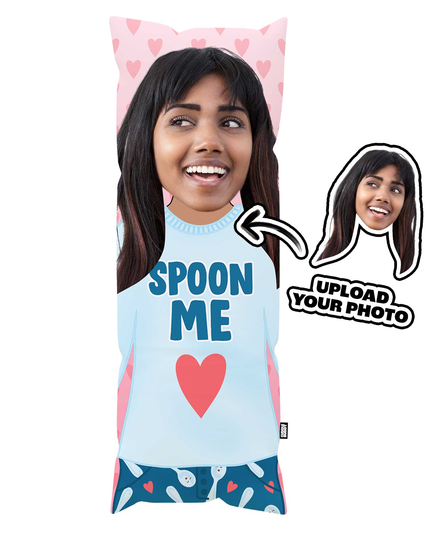 Spoon Me Cuddle Buddy Body Pillow