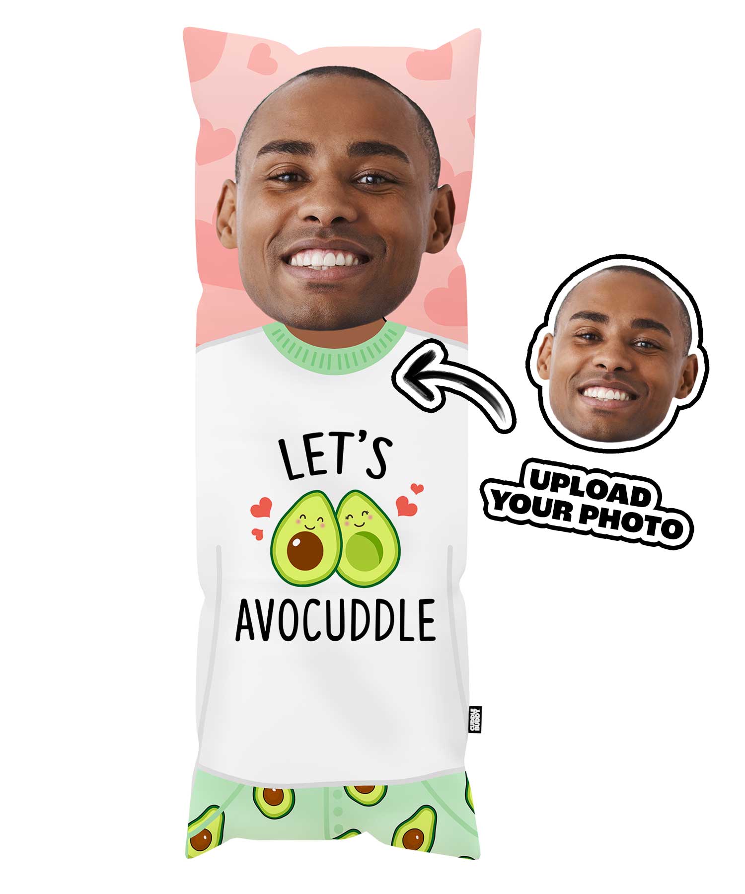 Lets Avocuddle Custom Body Pillow