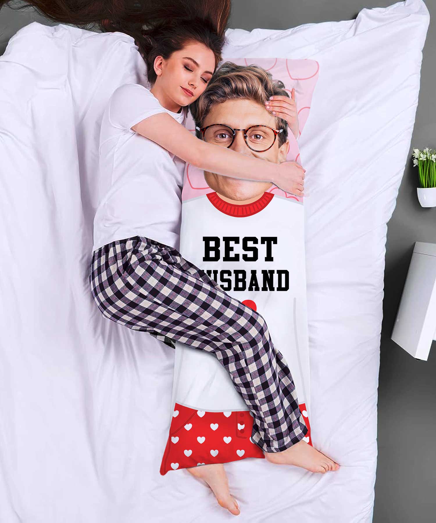 Best Husband Cuddle Buddy Body Pillow