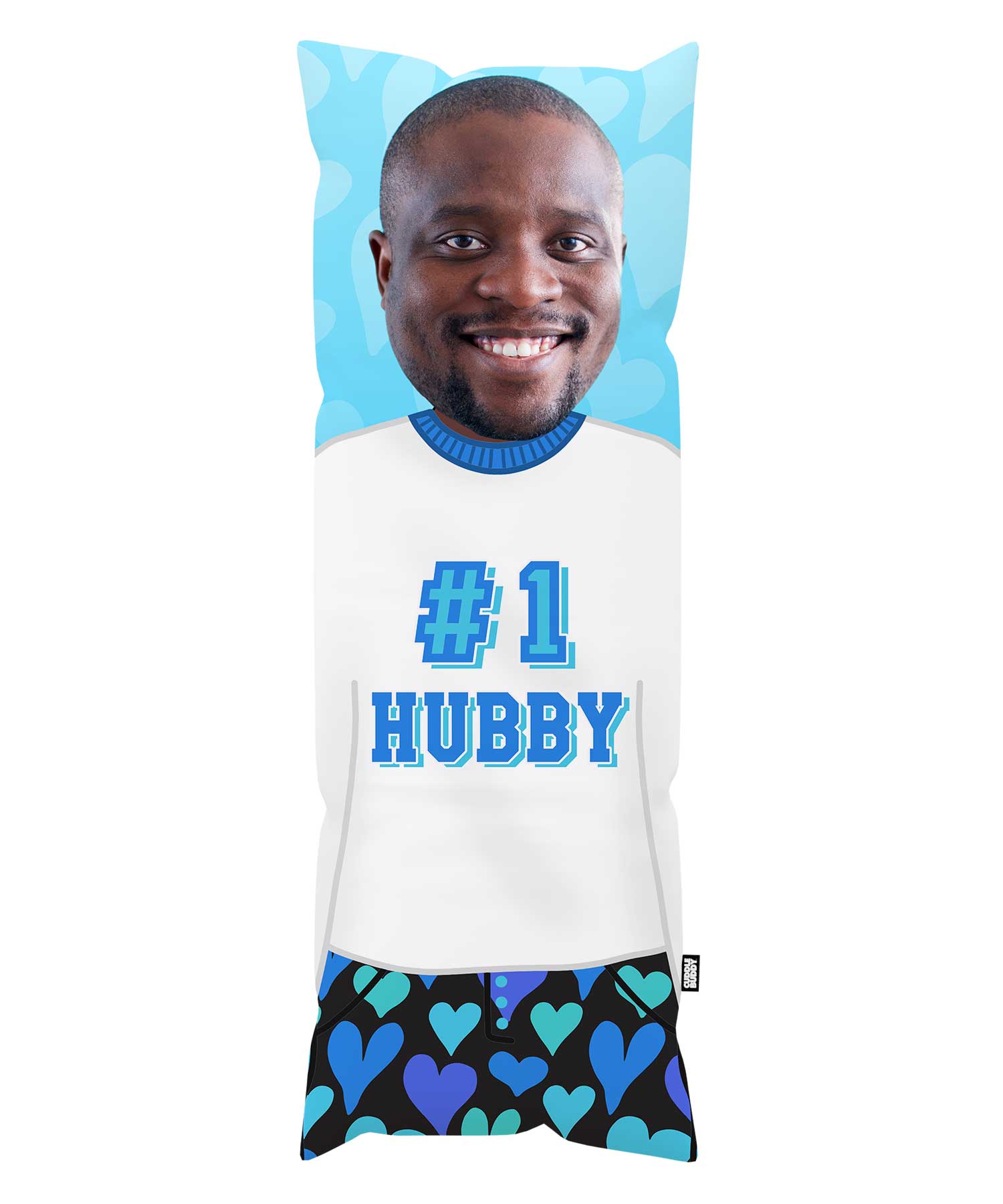 #1 Hubby Cuddle Buddy Body Pillow