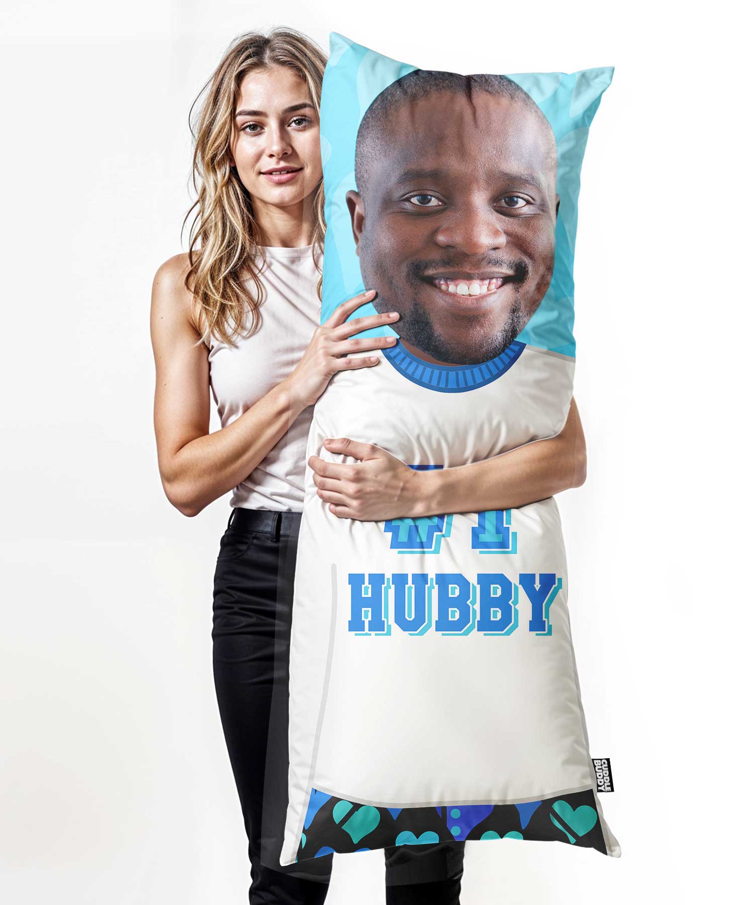 #1 Hubby Cuddle Buddy Body Pillow