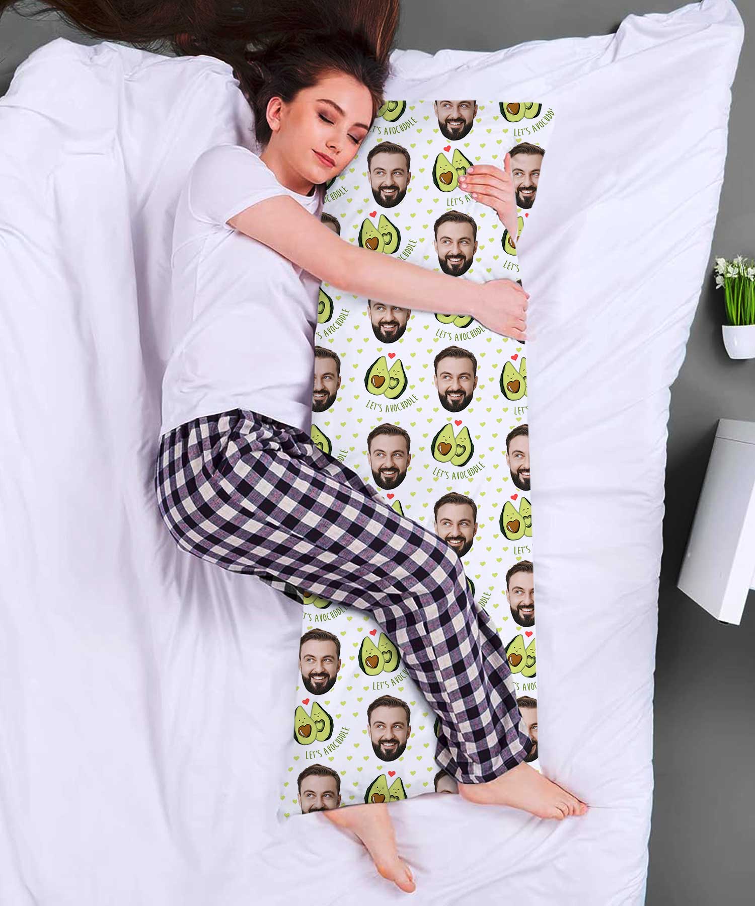 Custom picture body pillow
