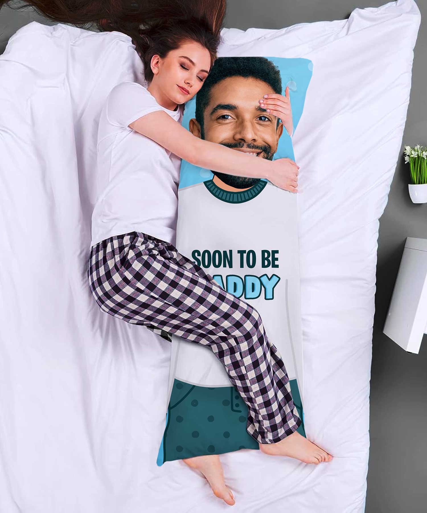 Custom picture body pillow
