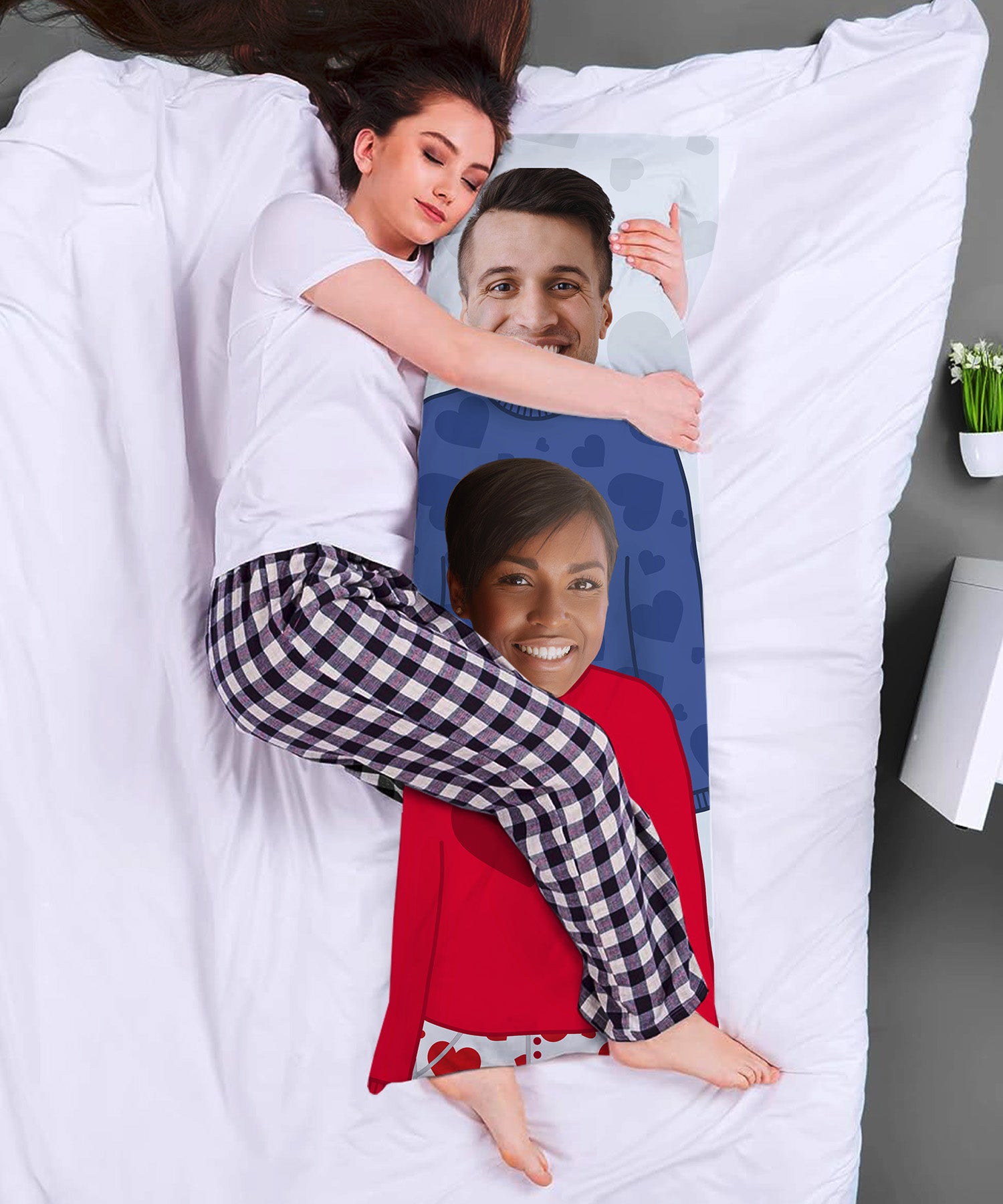 Personal body pillow 
