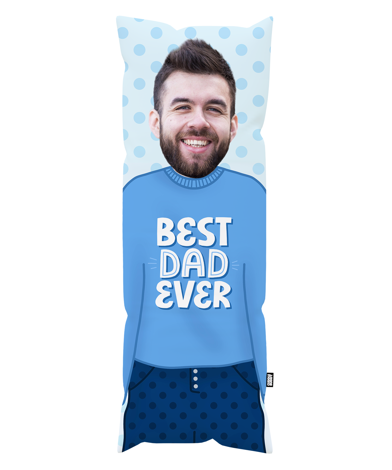 Best Dad Ever Cuddle Buddy Body Pillow