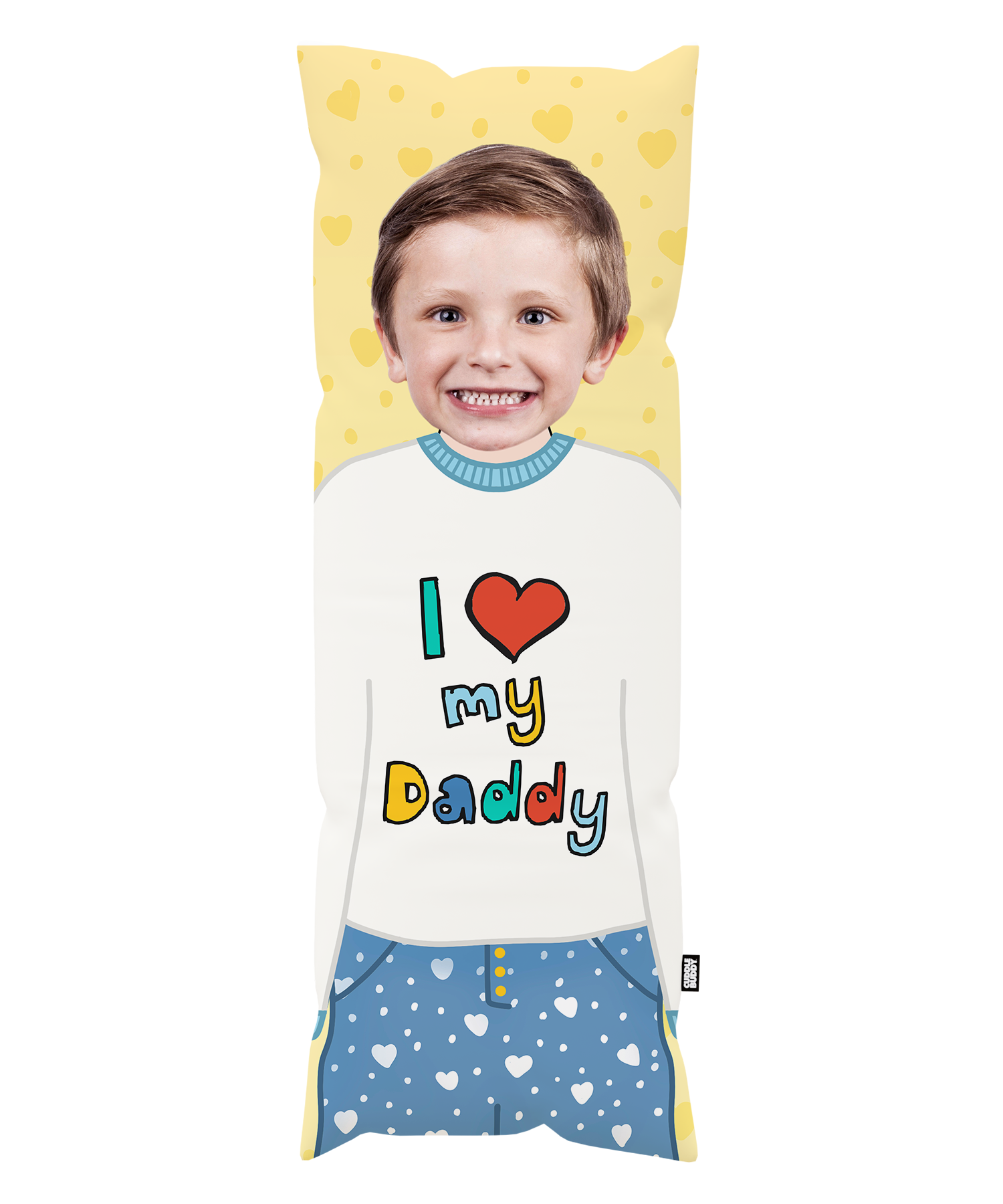 I Love My Daddy Cuddle Buddy Body Pillow