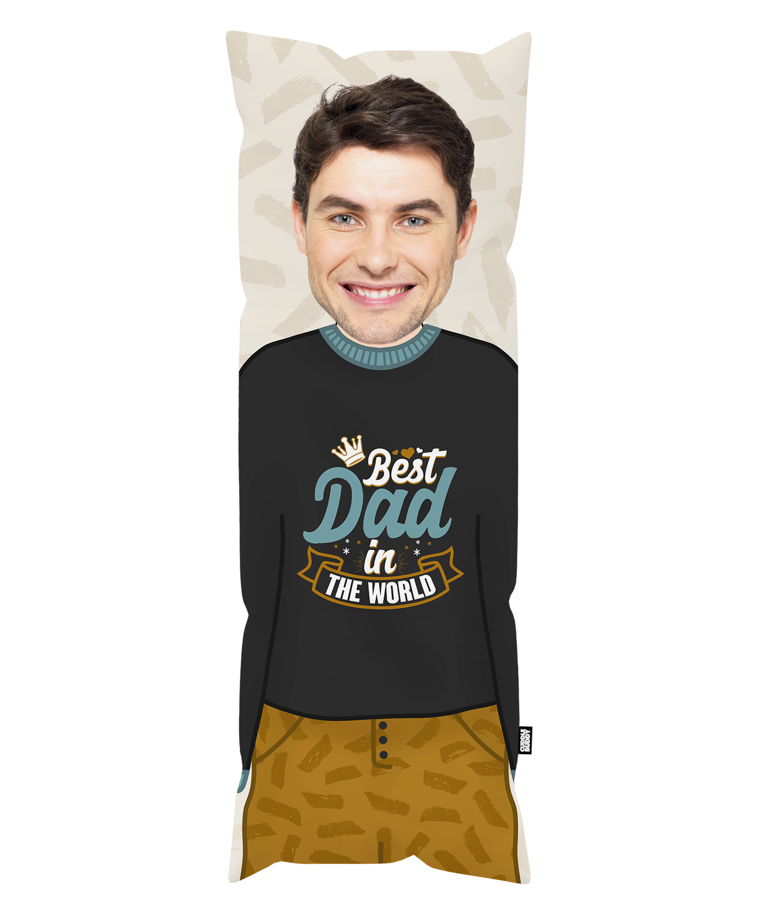 Best Dad In The World Cuddle Buddy Body Pillow