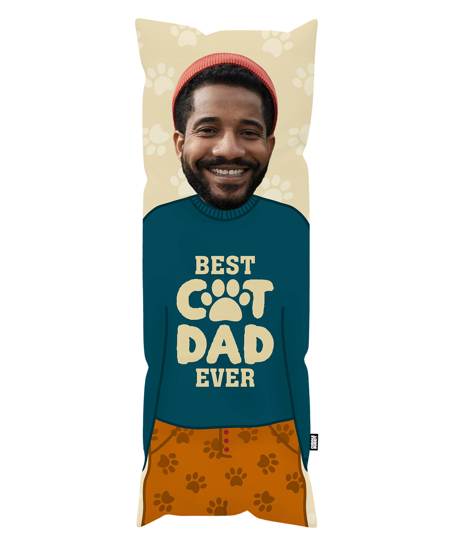 Best Cat Dad Ever Cuddle Buddy Body Pillow