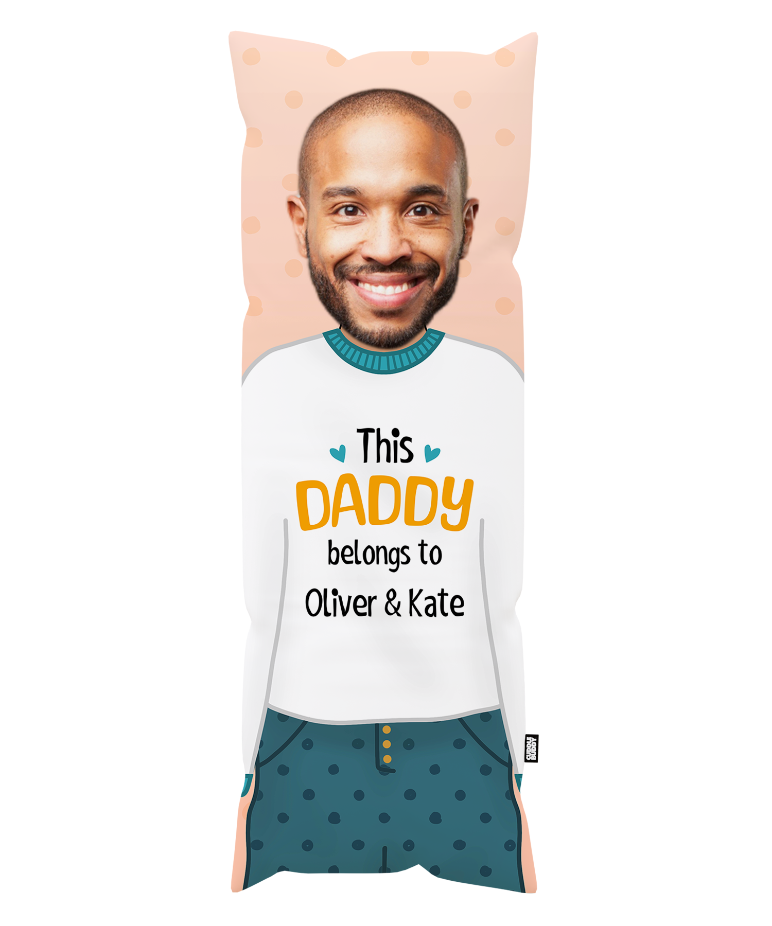 This Daddy Belongs To *Personalised Names* Body Pillow