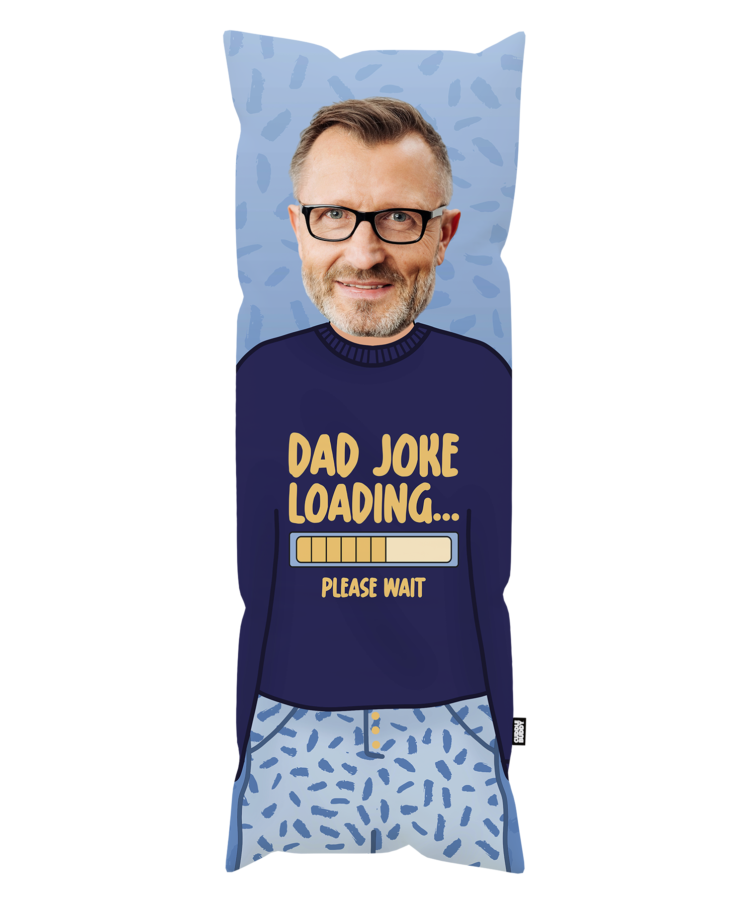 Dad Joke Loading Cuddle Buddy Body Pillow