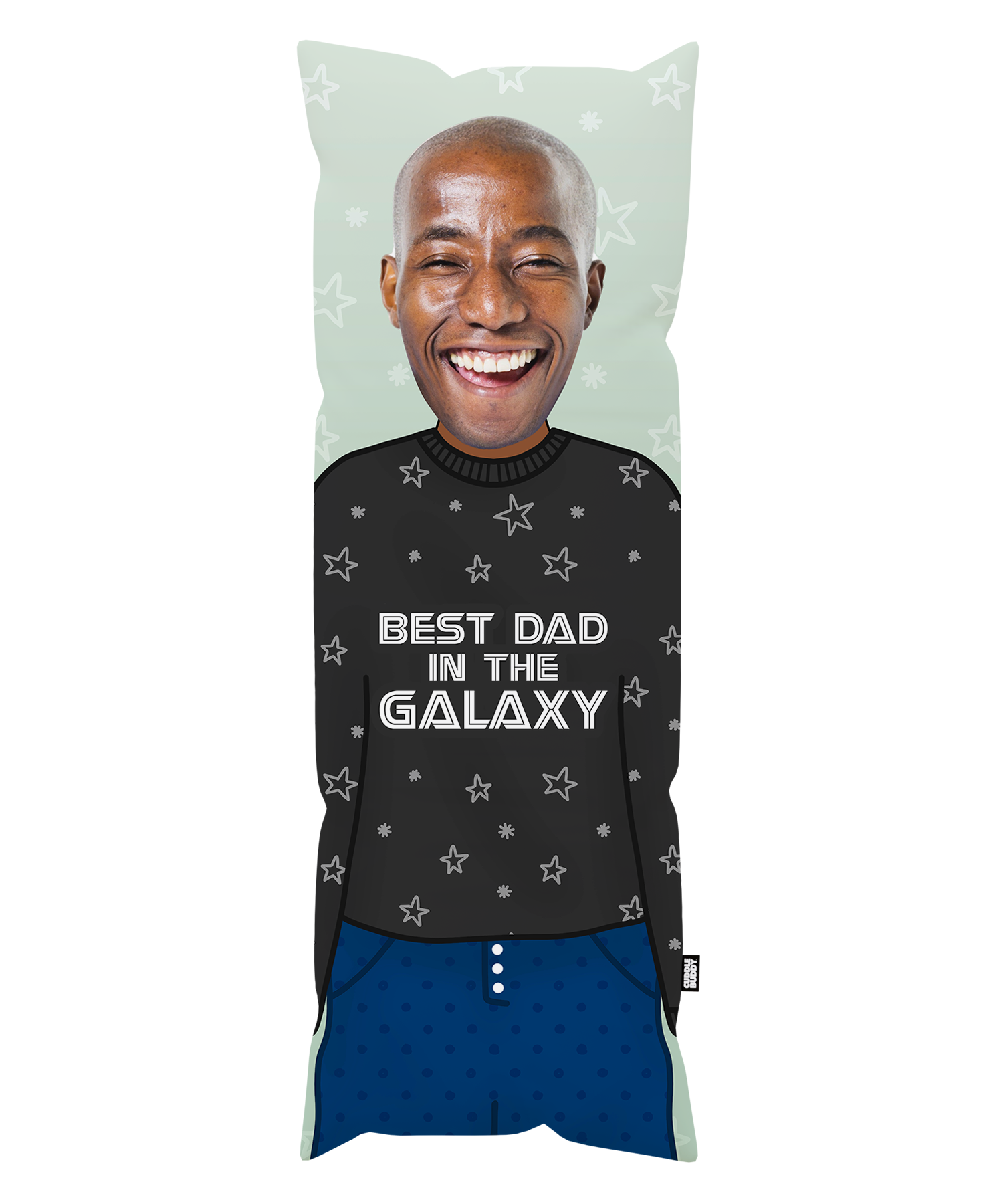 Best Dad In The Galaxy Cuddle Buddy Body Pillow