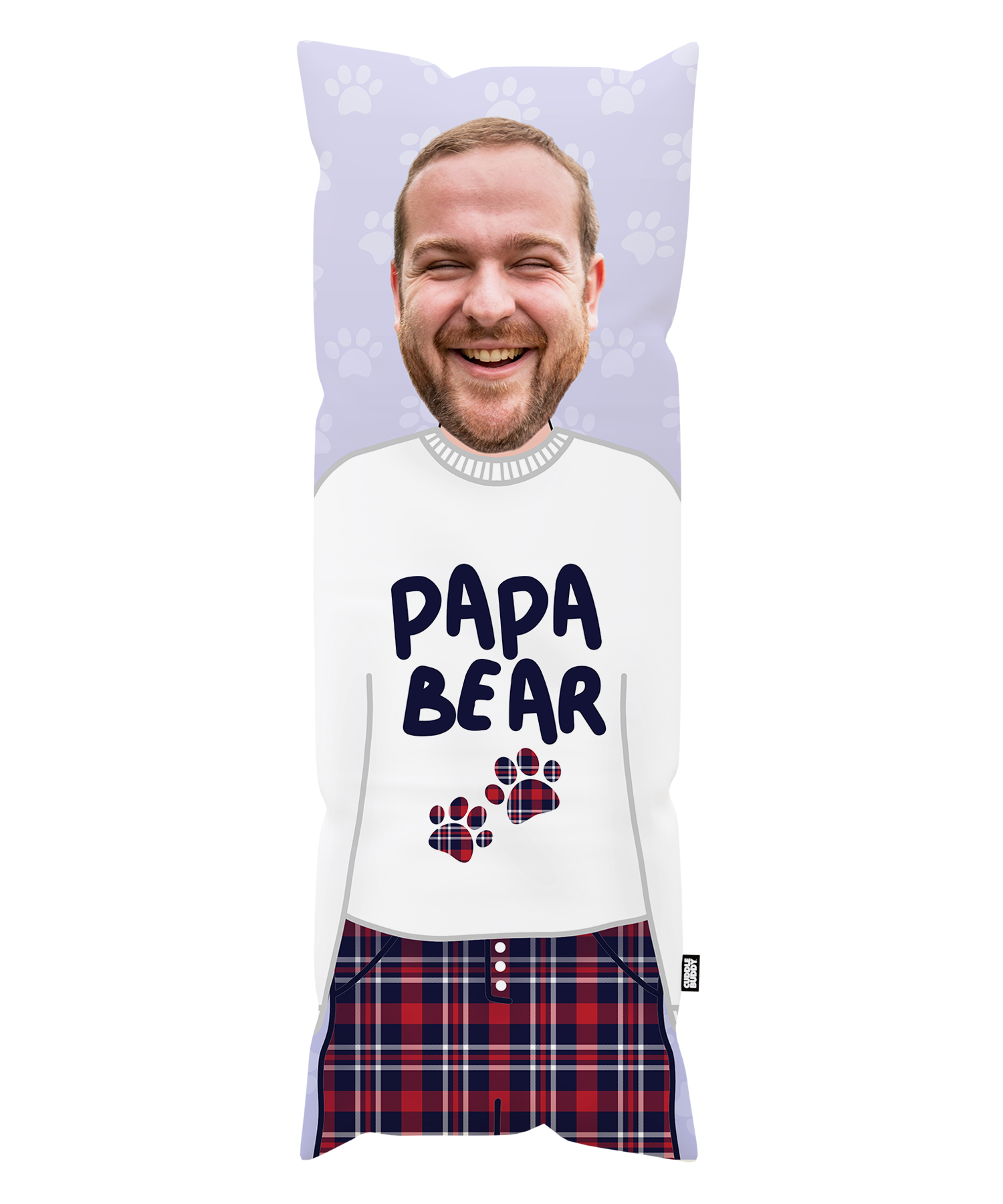 Papa Bear Cuddle Buddy Body Pillow