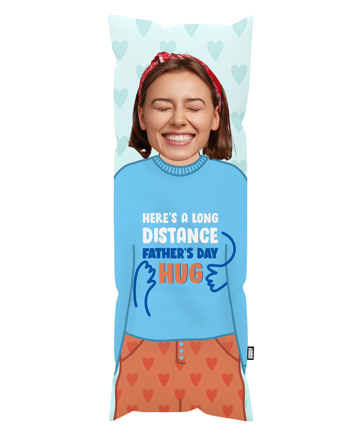 Here's a Long Distance Father's Day Hug Body Pillow