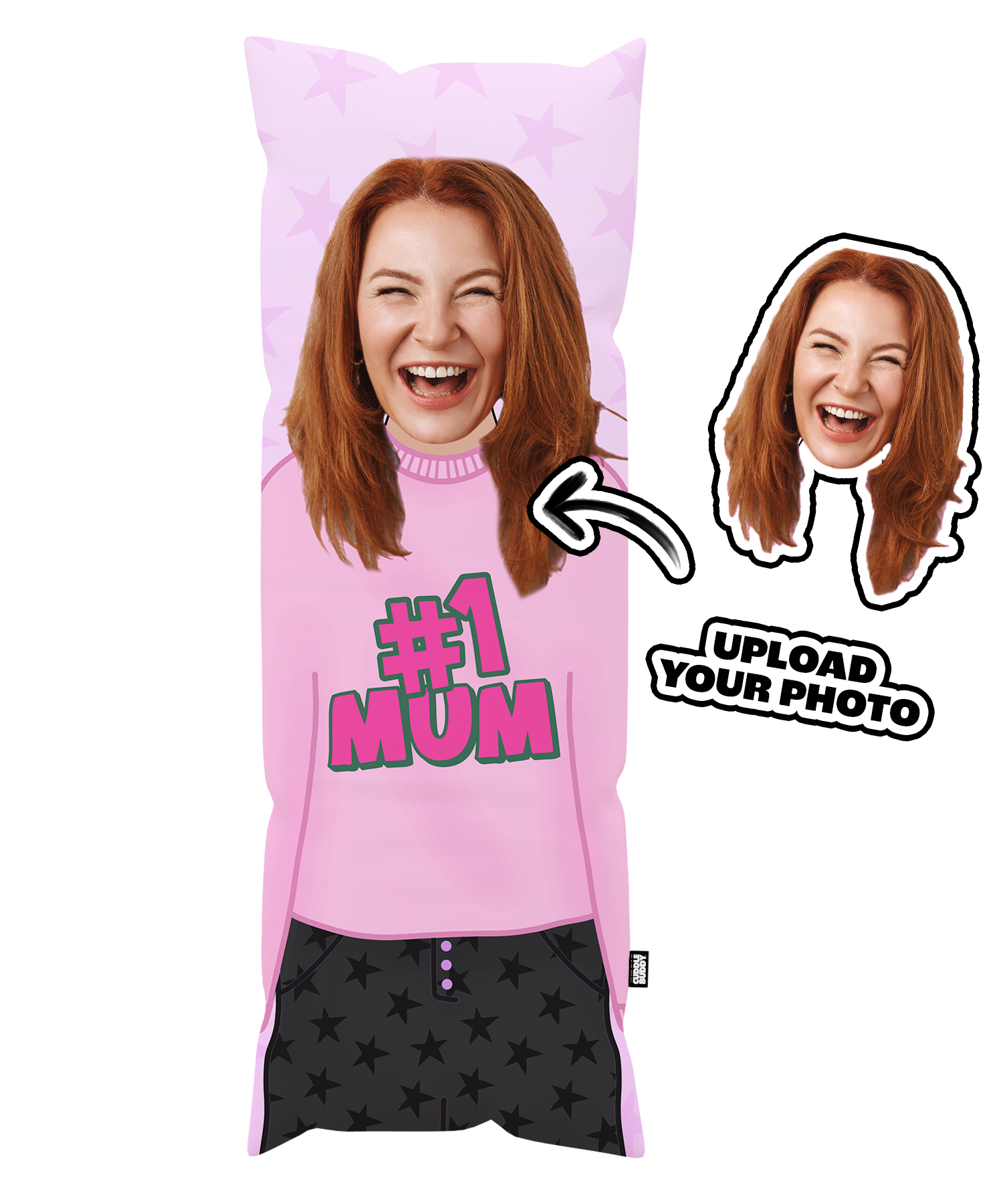 #1 Mum Personalised Body Pillow