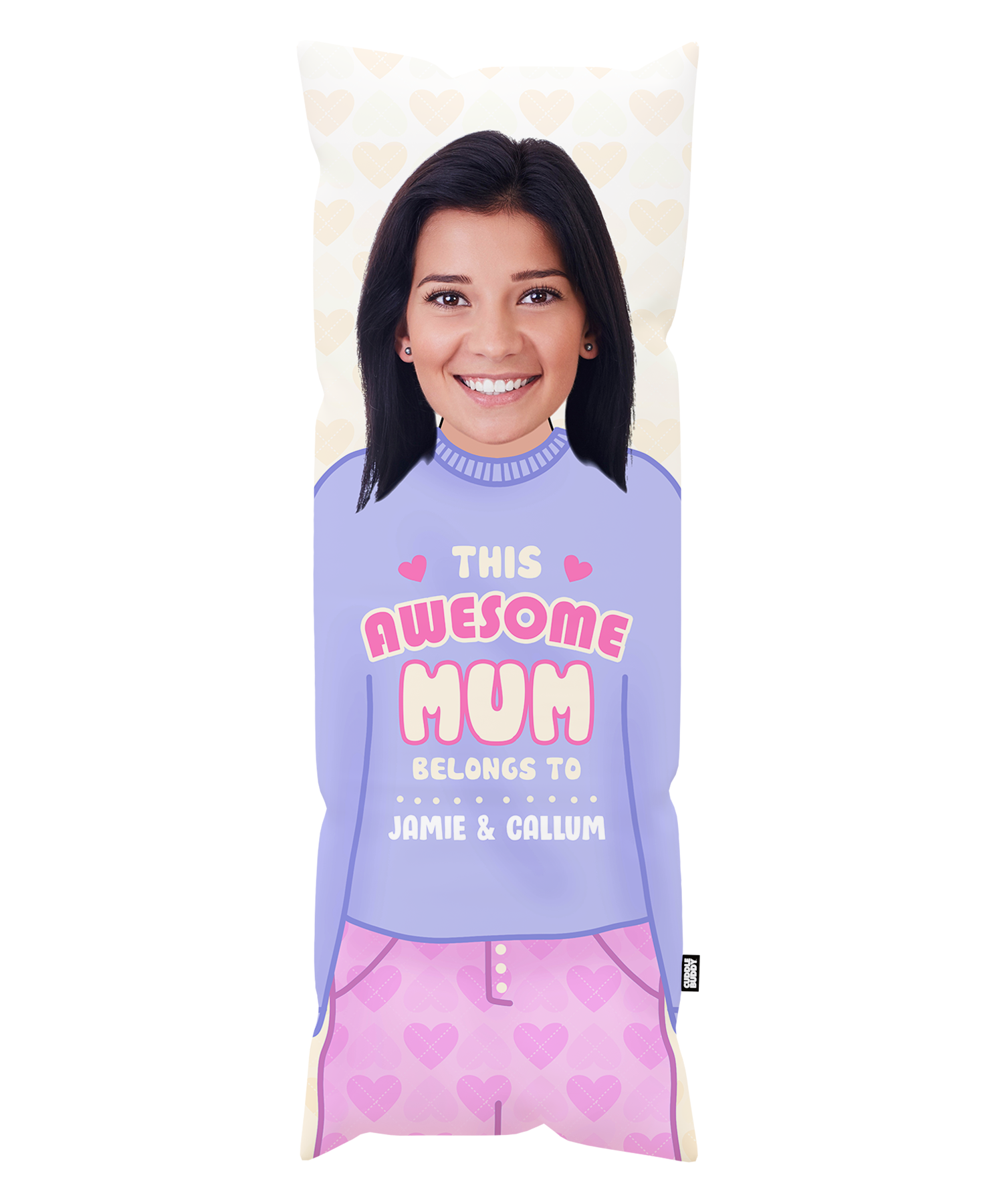 This Awesome Mum Belongs To… Personalised Body Pillow