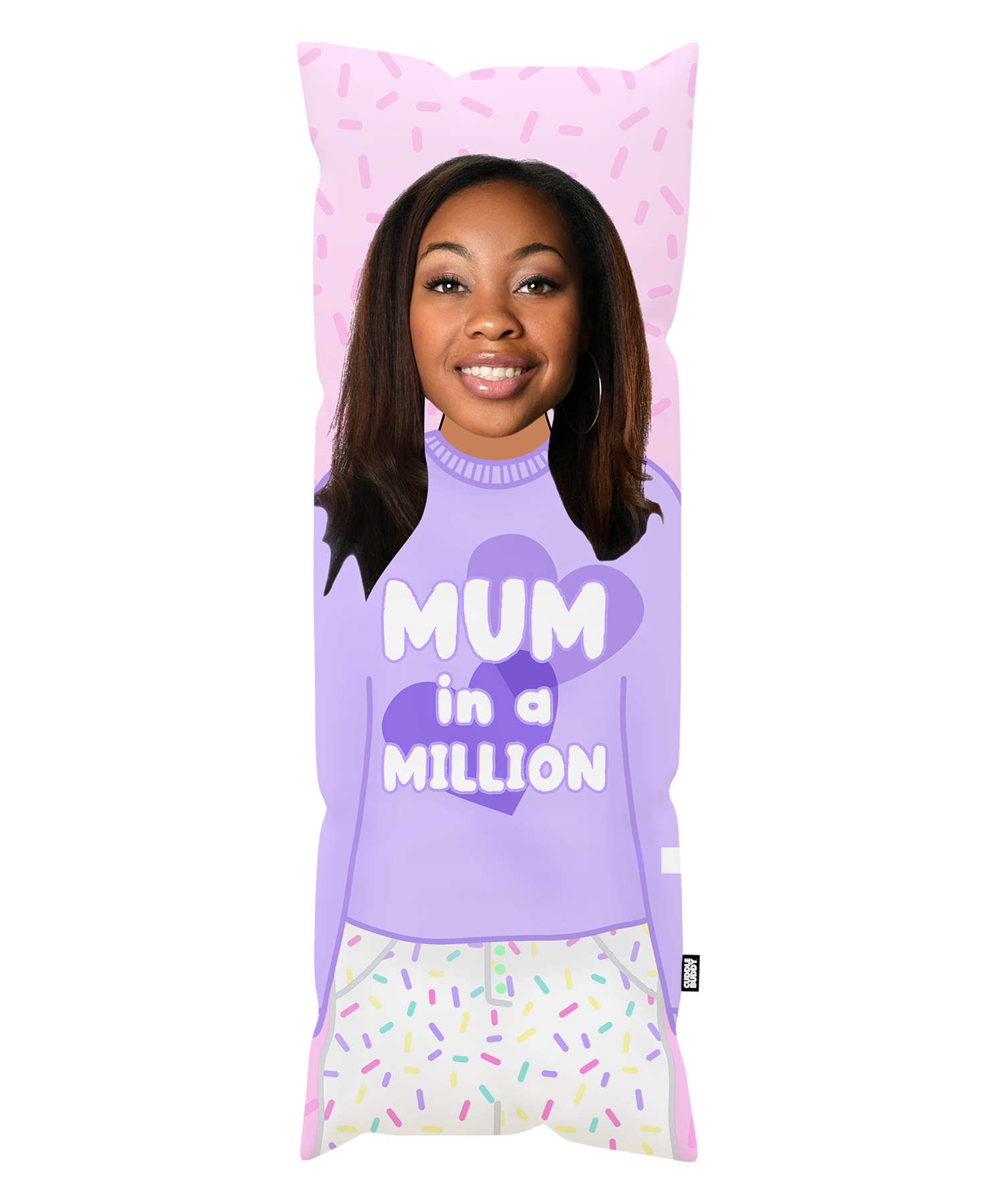 Mum In A Million Personalised Body Pillow