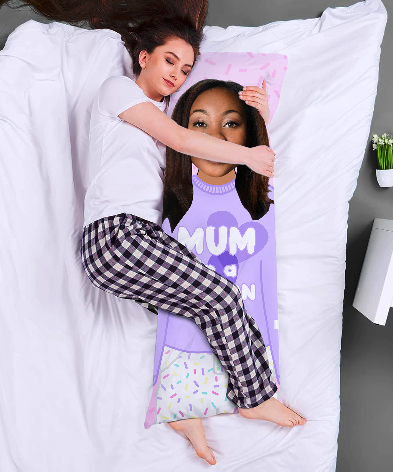long body Personalised Body Pillow
