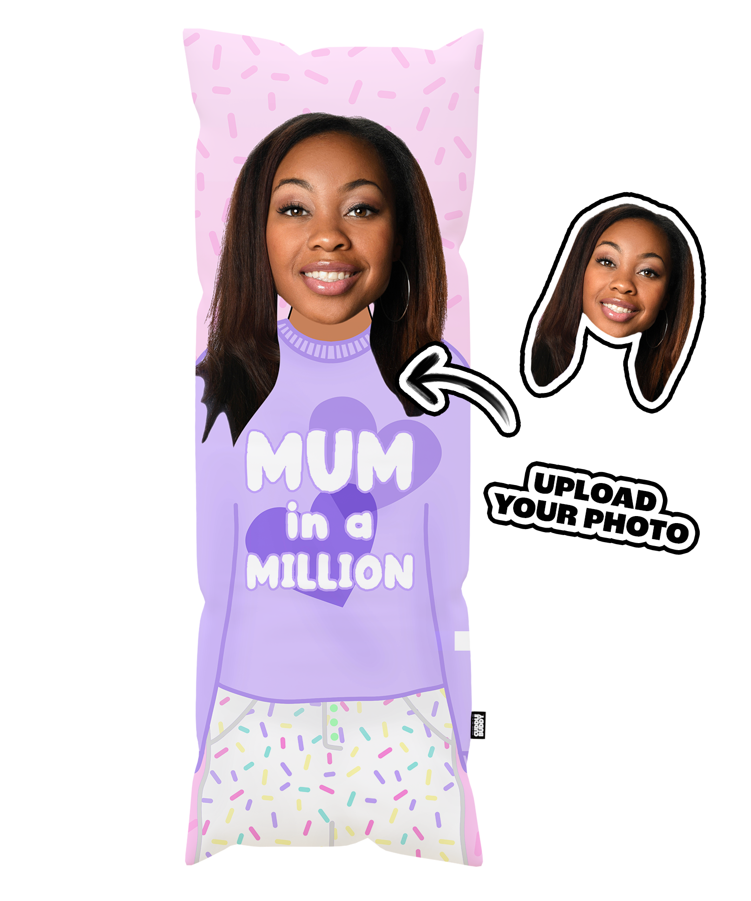 Mum Personalised Body Pillow