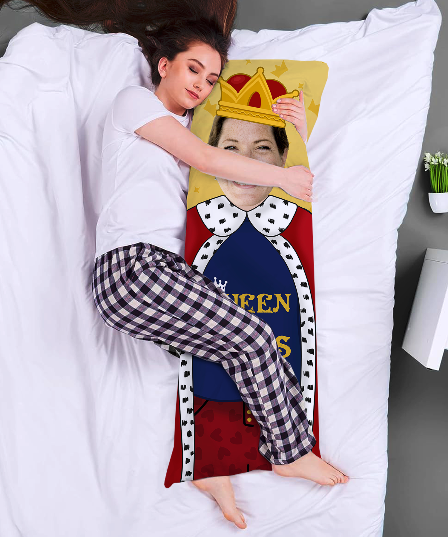 Personalised Cuddle Body Pillow