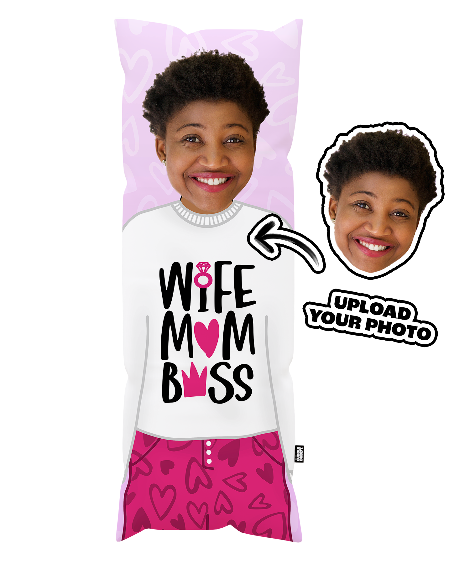Boss. Personalised Body Pillow