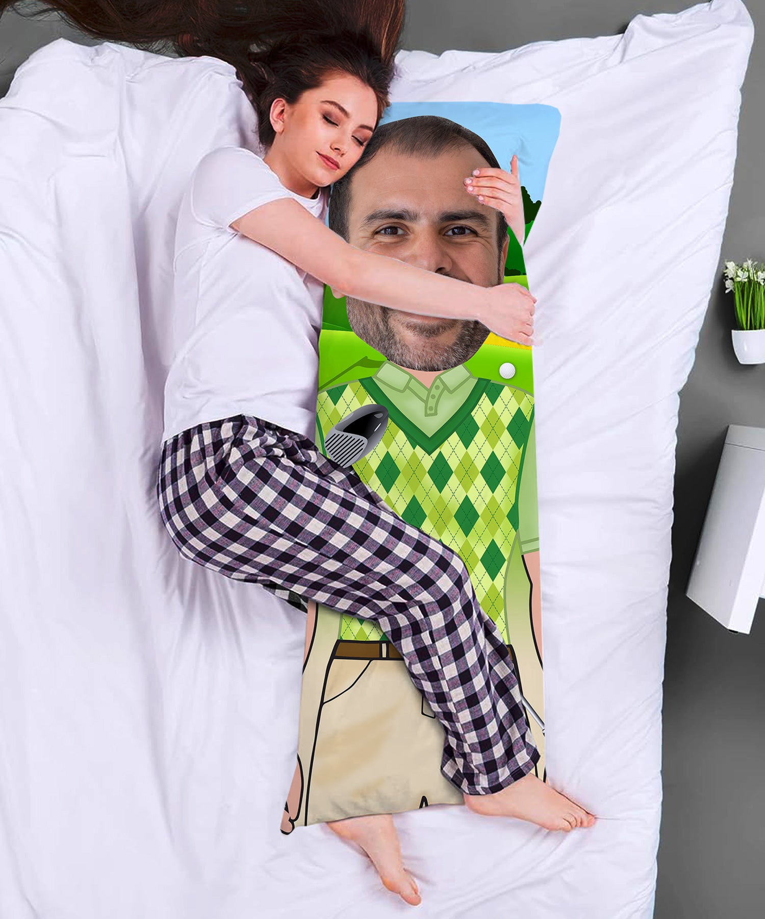 long pillow for bed