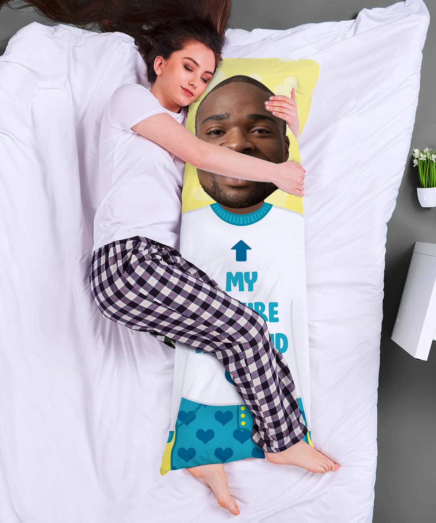 long pillow for bed