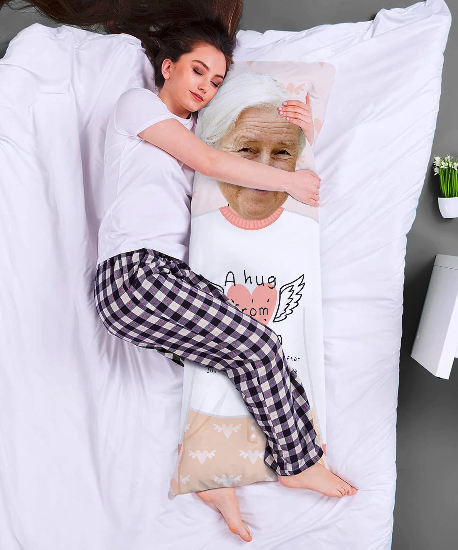 long pillow for bed